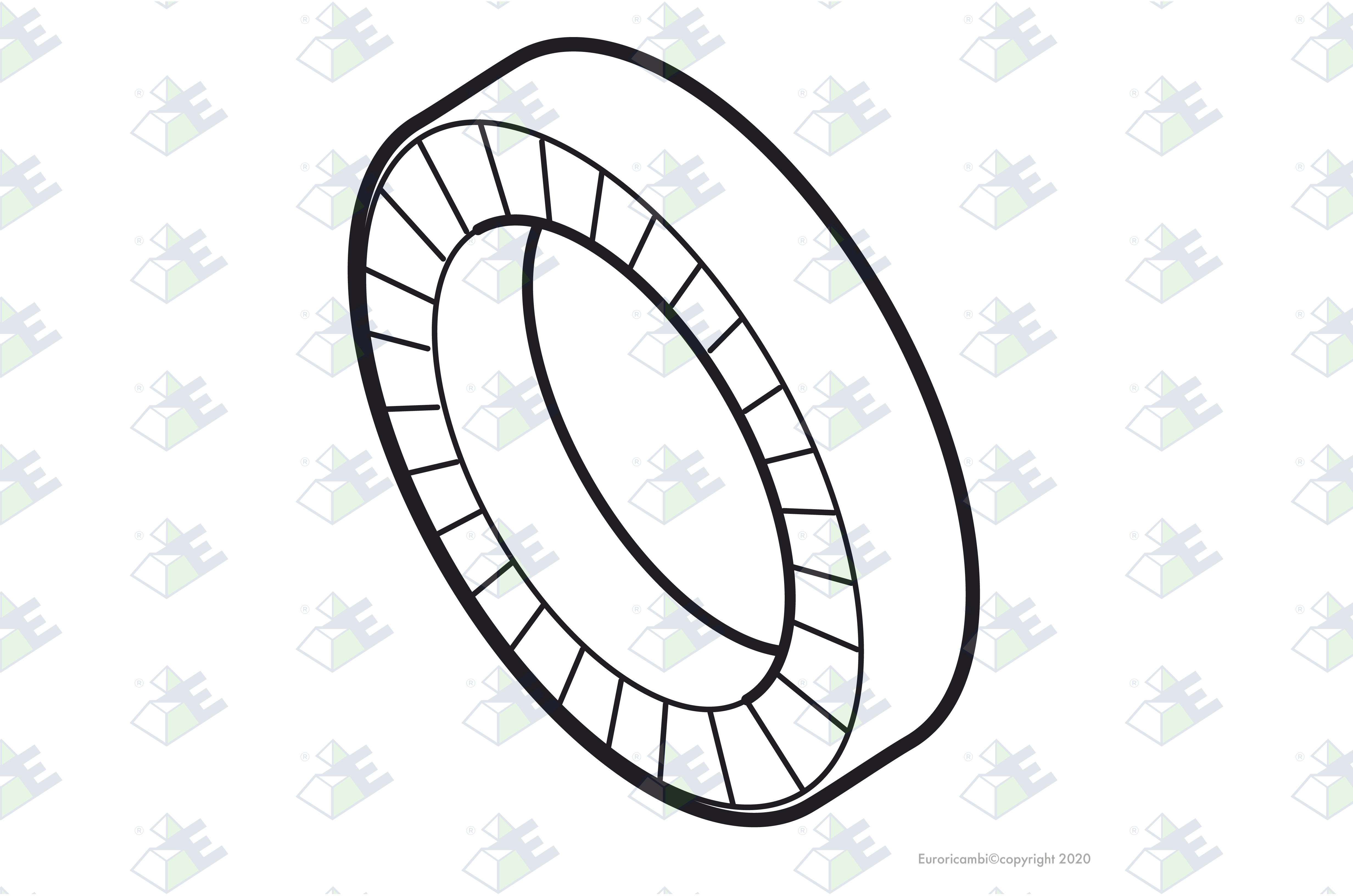THRUST WASHER suitable to DAF 615278