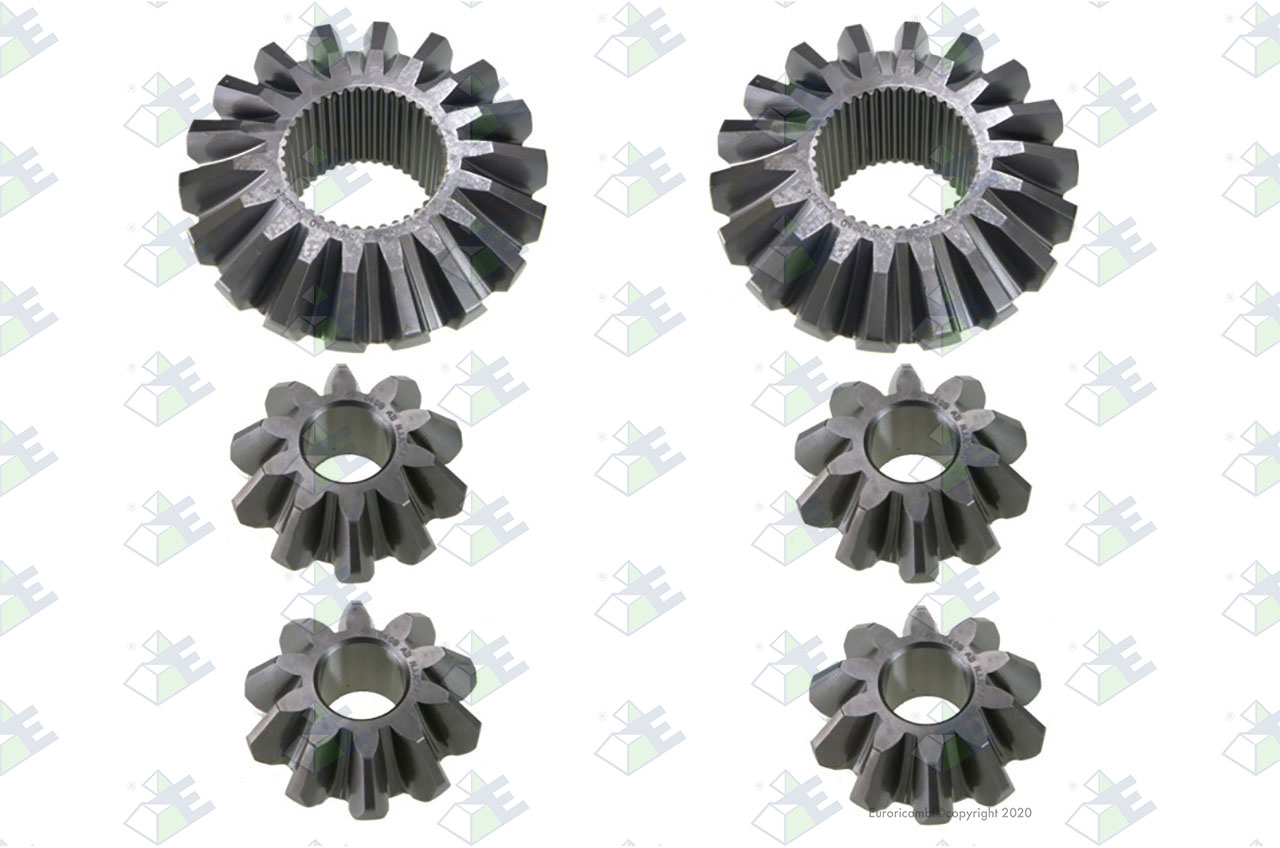DIFFERENTIAL GEAR KIT suitable to EUROTEC 18000179