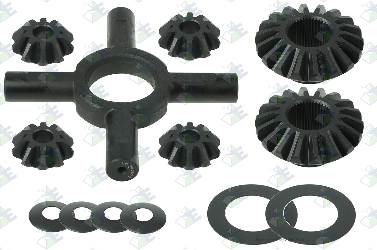 DIFFERENTIAL GEAR KIT suitable to EUROTEC 24000175