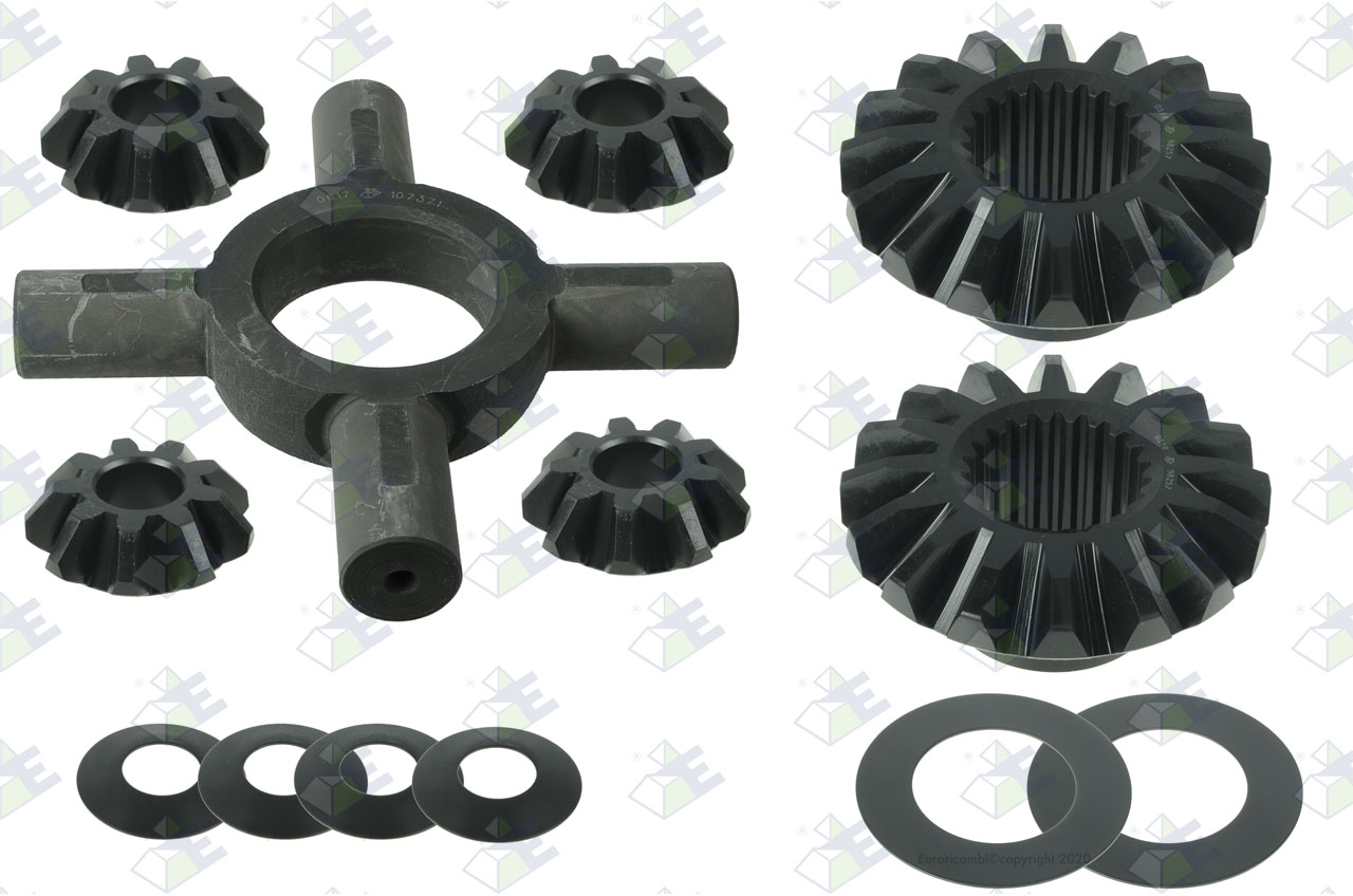 DIFFERENTIAL GEAR KIT suitable to EUROTEC 24000177