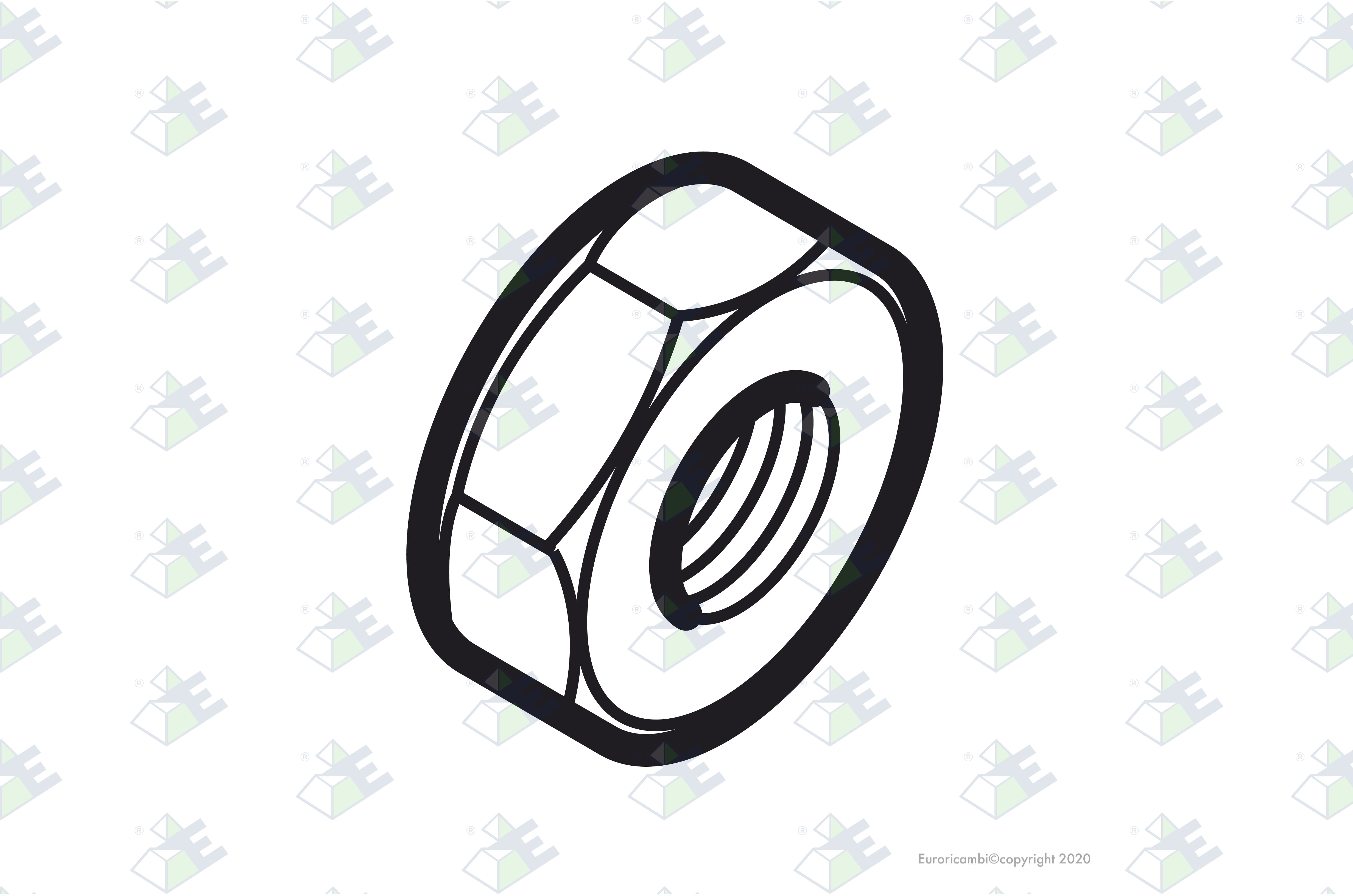 NUT M48X1,5 suitable to EUROTEC 24000999