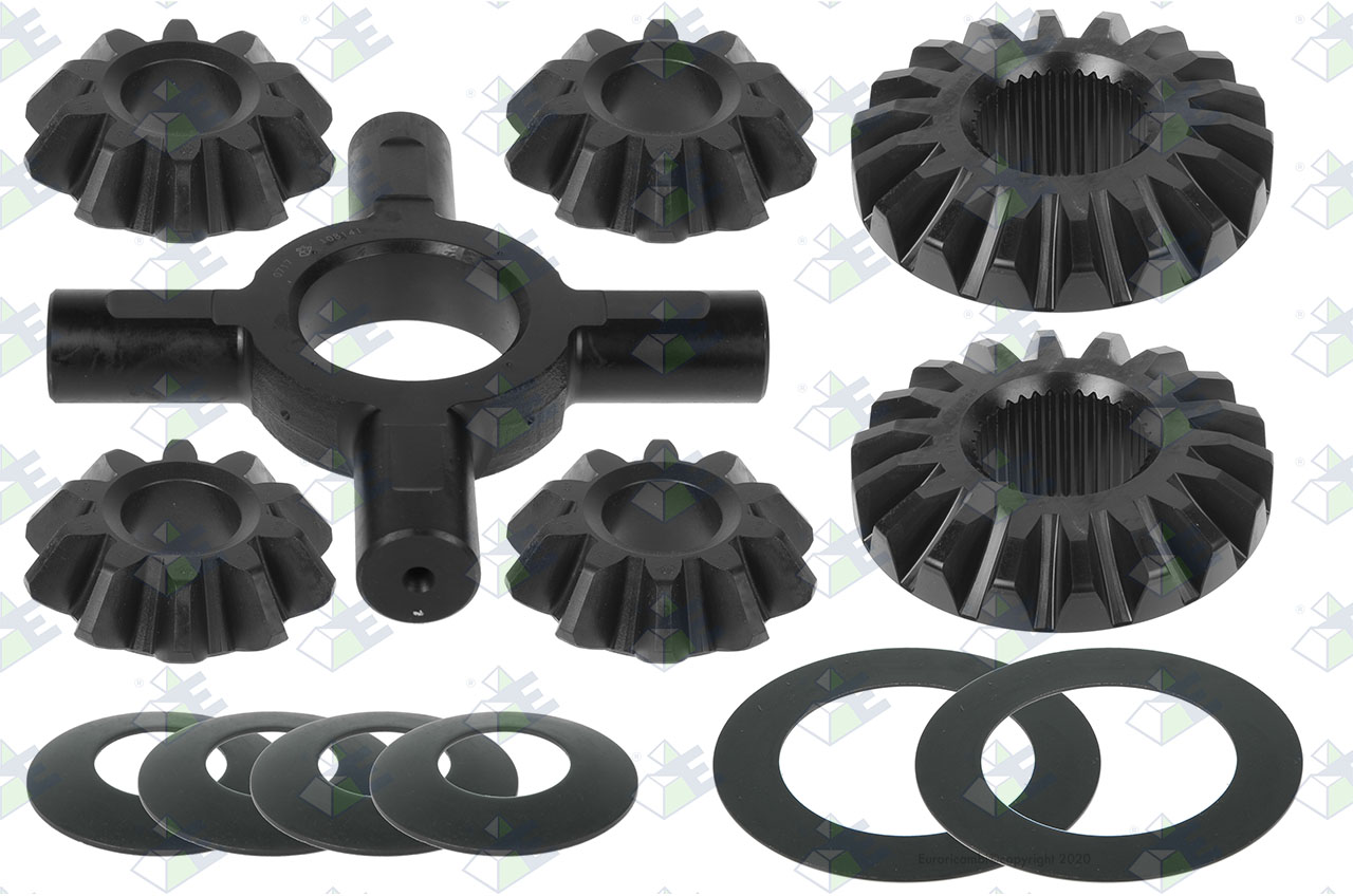 DIFFERENTIAL GEAR KIT suitable to EUROTEC 24001362