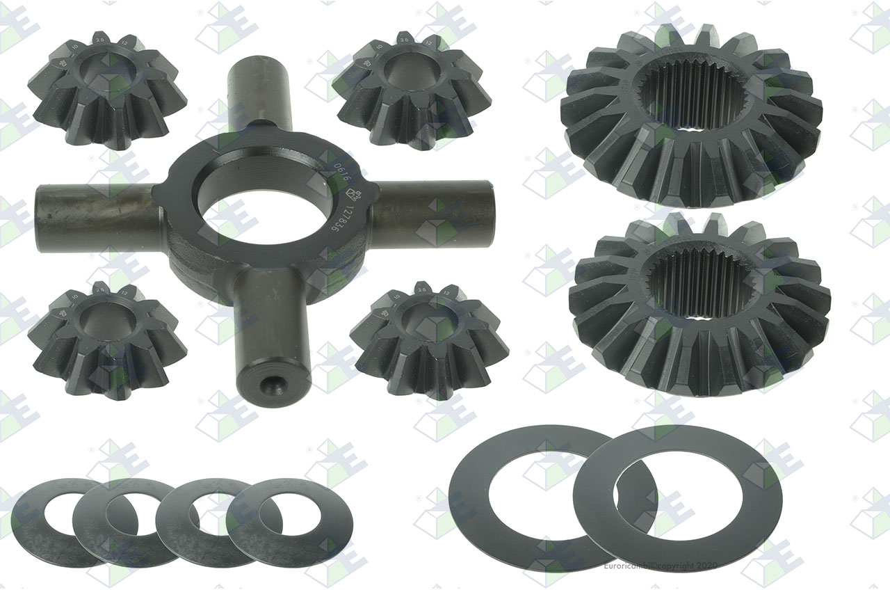 DIFFERENTIAL GEAR KIT suitable to DANA - SPICER AXLES 114467