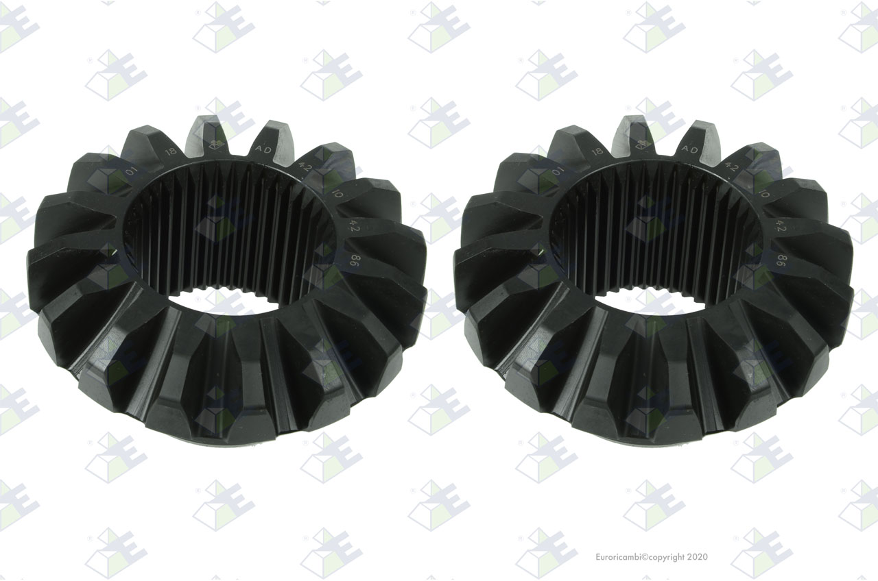 SIDE GEAR 16 T - 40 SPL. suitable to EUROTEC 30000833