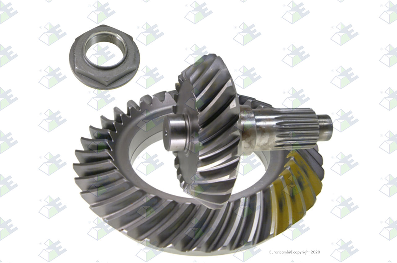 CROWN WHEEL/PINION 35:24 suitable to AM GEARS 13614