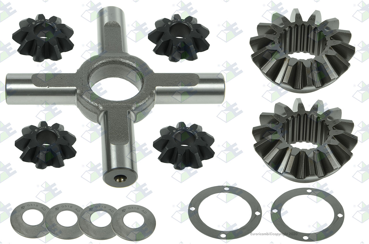 DIFFERENTIAL GEAR KIT suitable to AM GEARS 34021