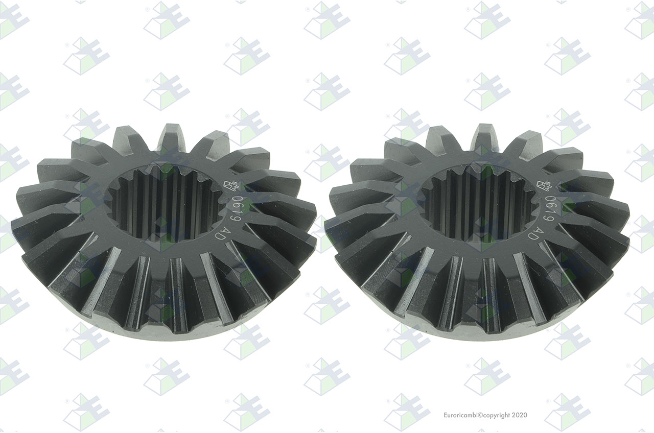 SIDE GEAR 18 T.- 18 SPL. suitable to IVECO 7164279