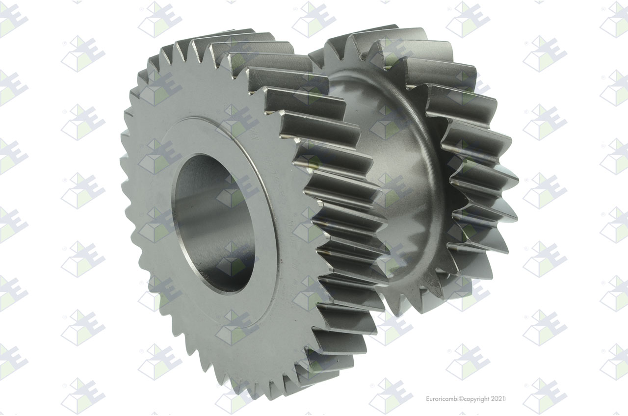 DOUBLE GEAR 23/38 T. suitable to EUROTEC 35001108