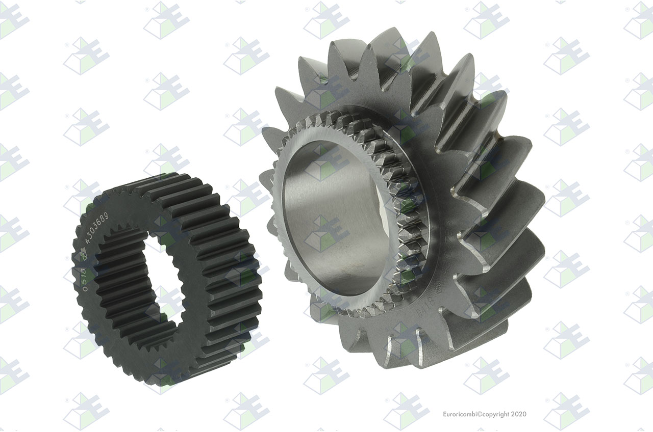 GEAR KIT 4TH SPEED suitable to AM GEARS 35384
