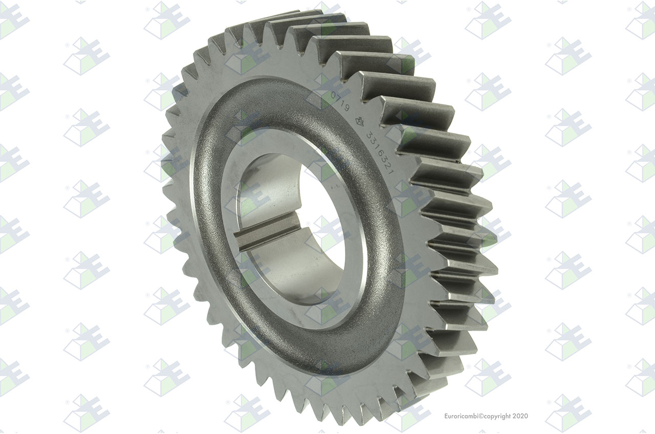 GEAR 4TH SPEED 41 T. suitable to EUROTEC 35002214