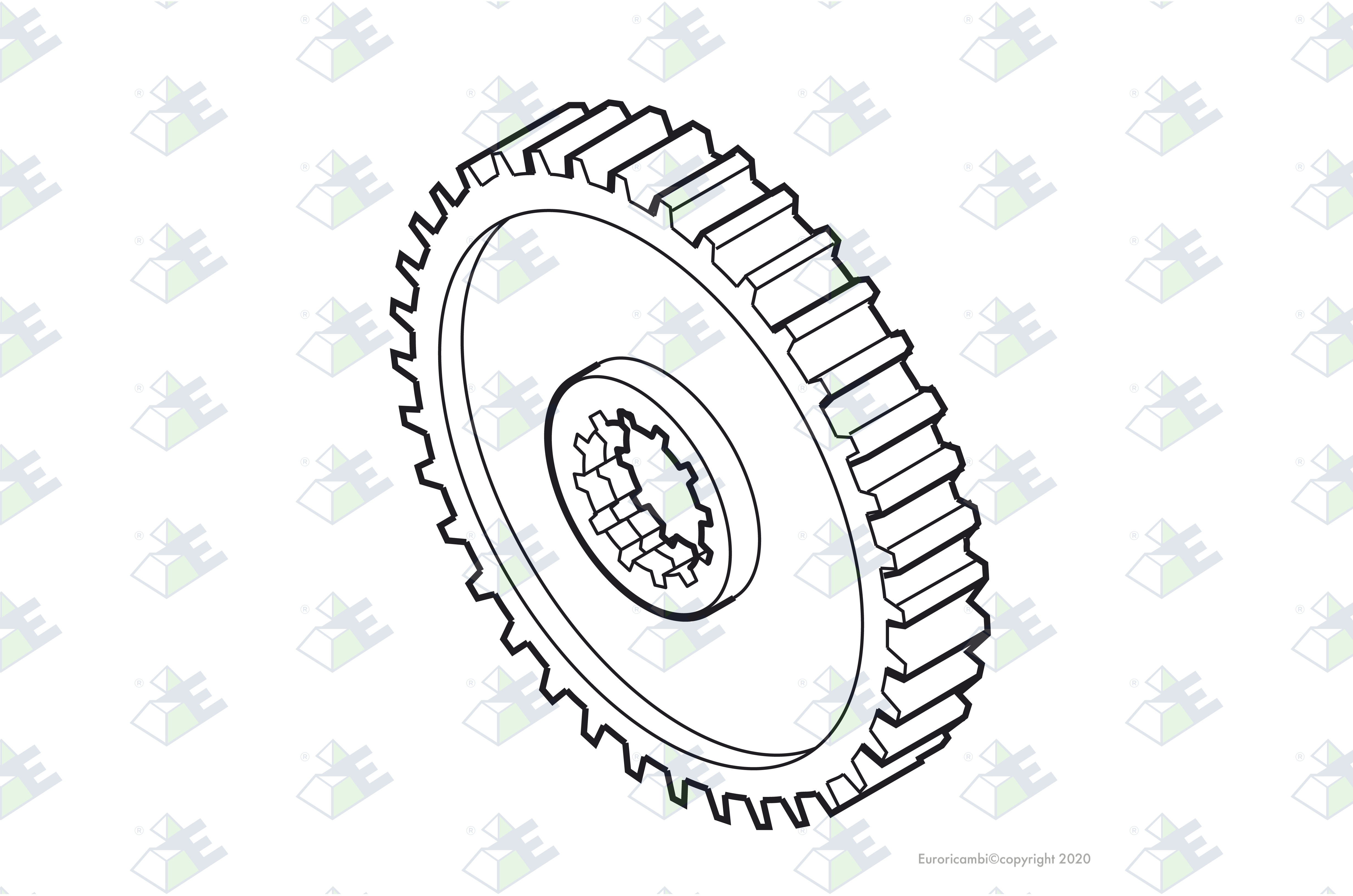 REVERSE GEAR 42 T. suitable to EATON - FULLER 14491