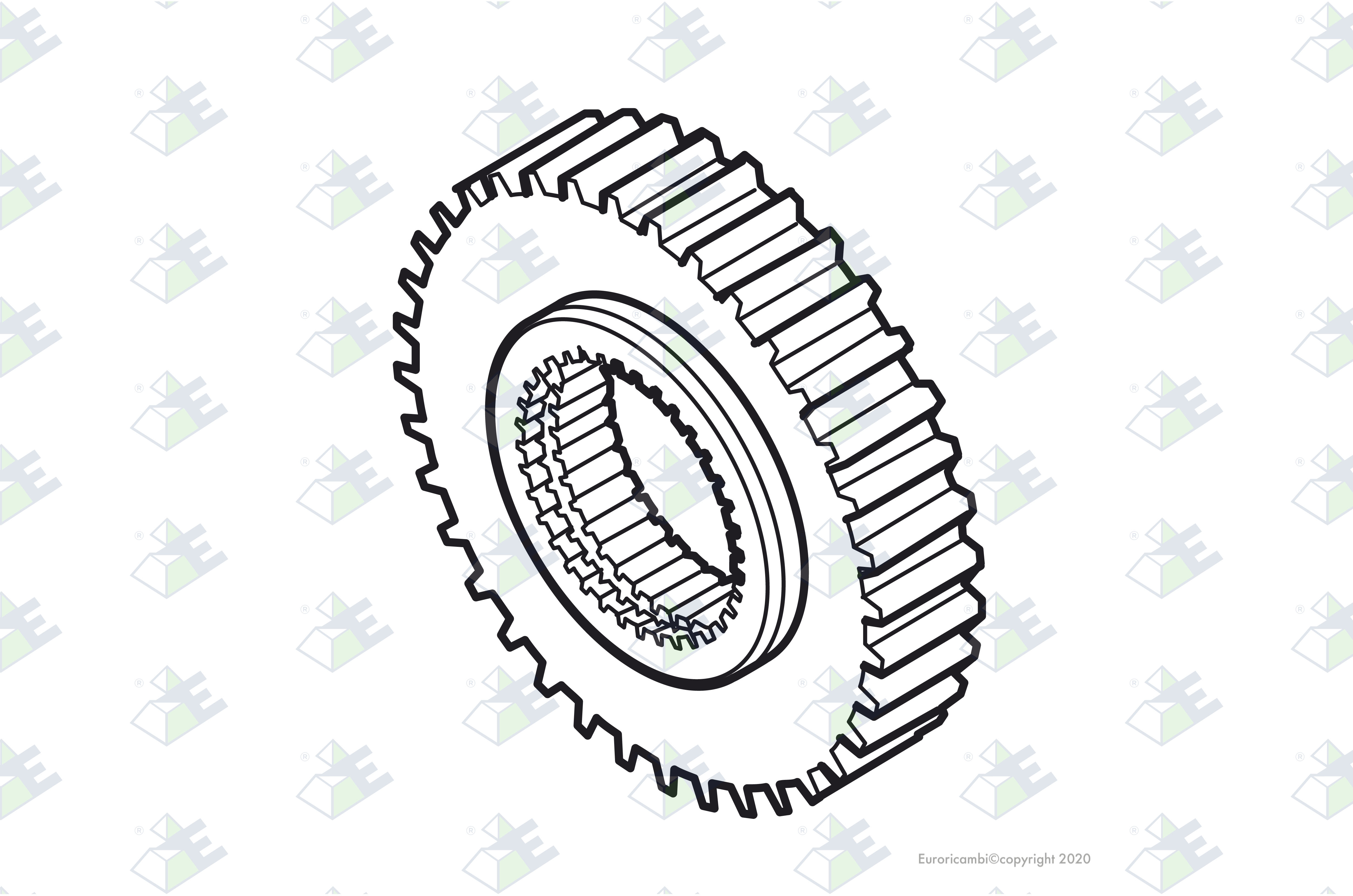 GEAR M/S 26 T. suitable to EUROTEC 35000108