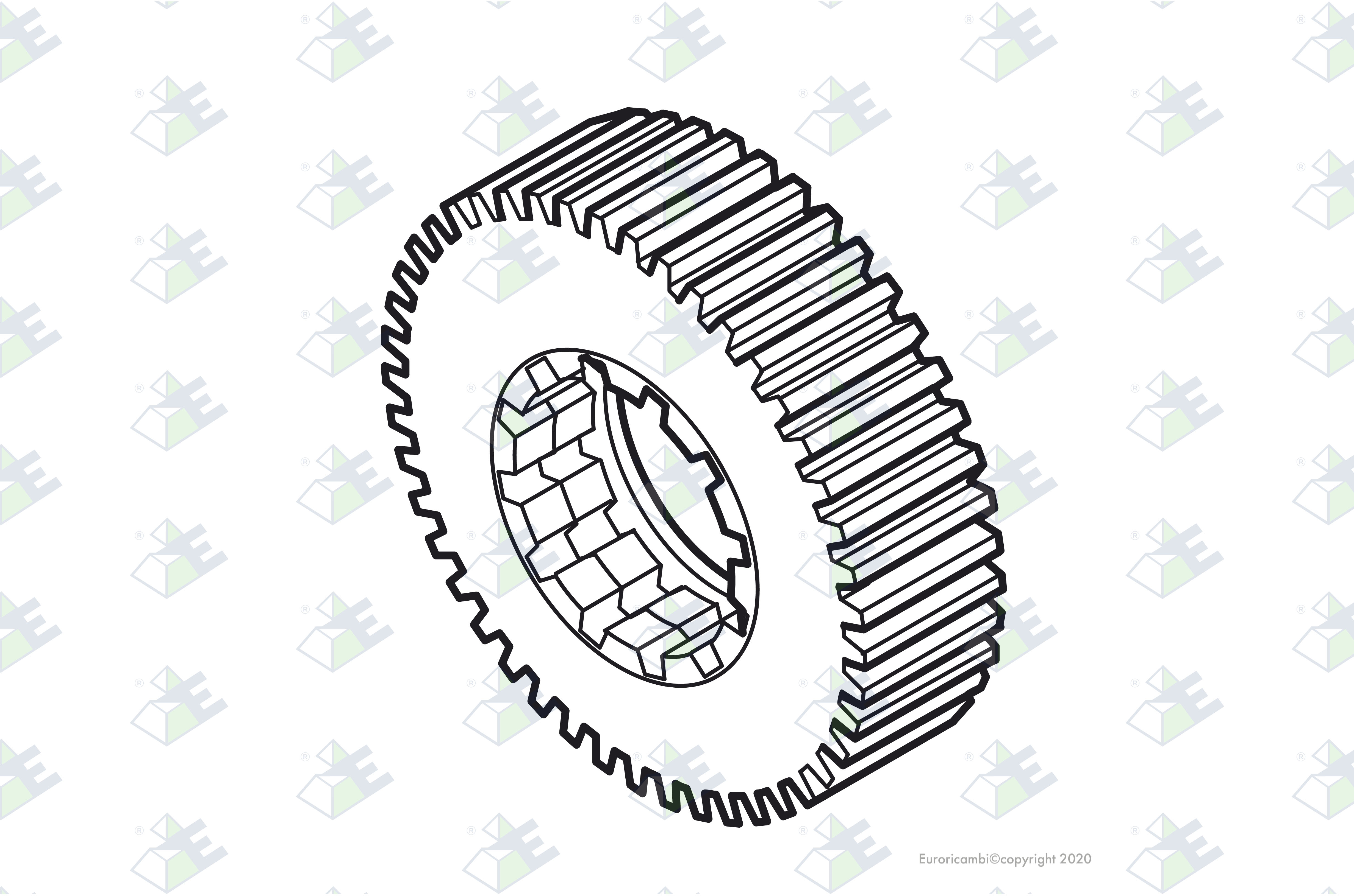 GEAR M/S 26 T. suitable to DAF 694408