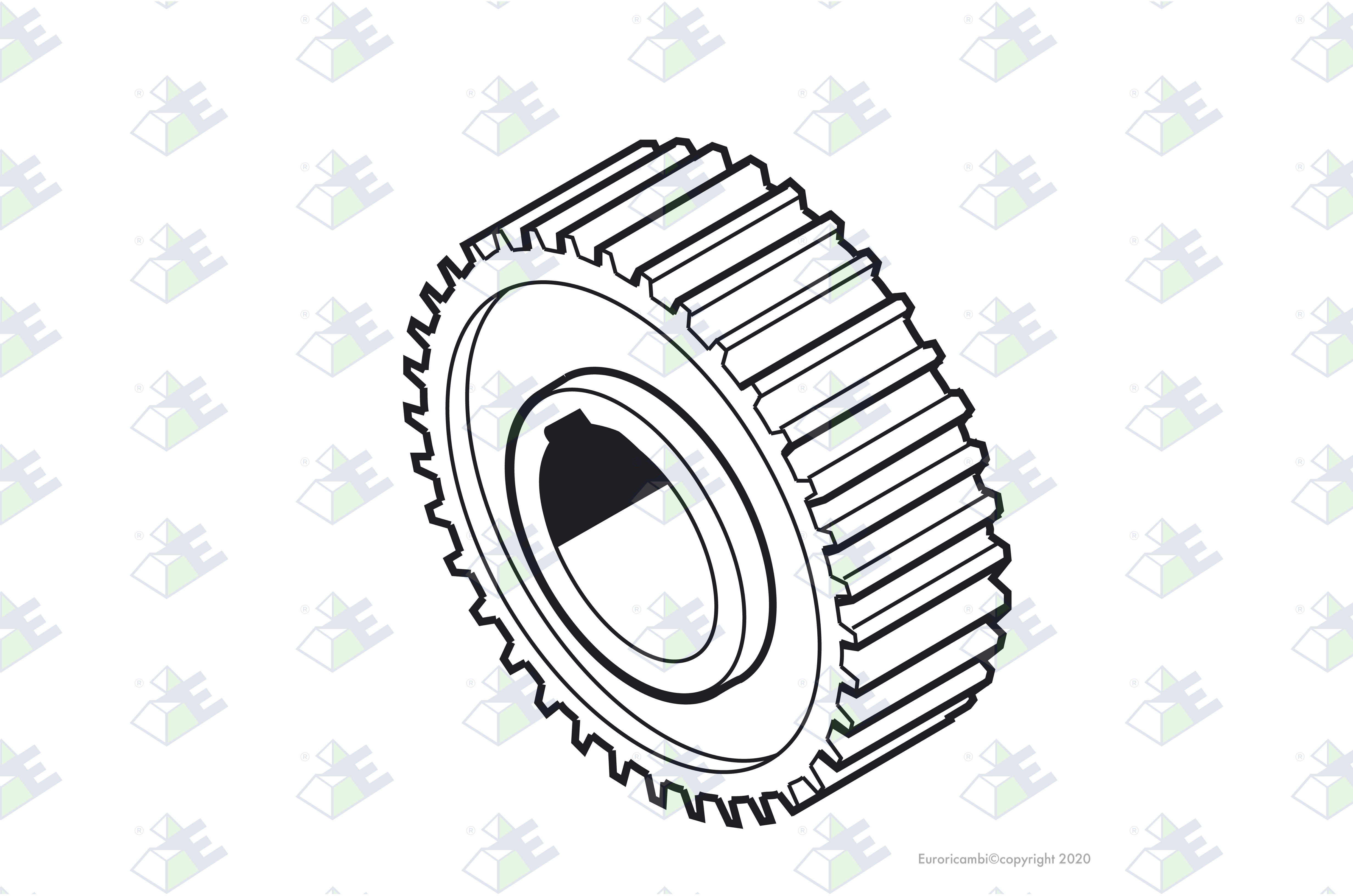 GEAR C/S 40 T. suitable to INTERNATIONAL 464910C1