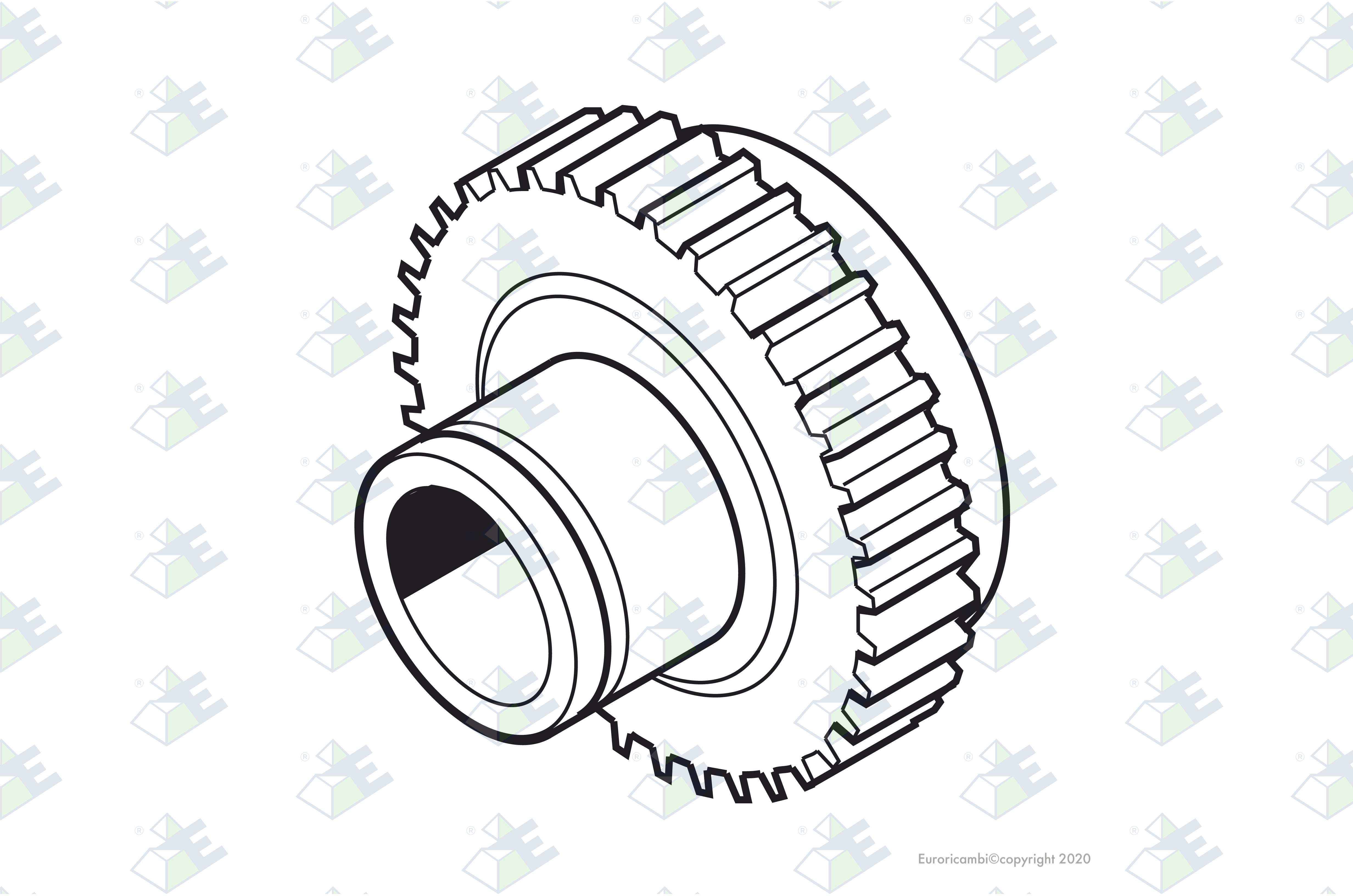 AUX.DRIVE GEAR 28 T. suitable to EUROTEC 35000462
