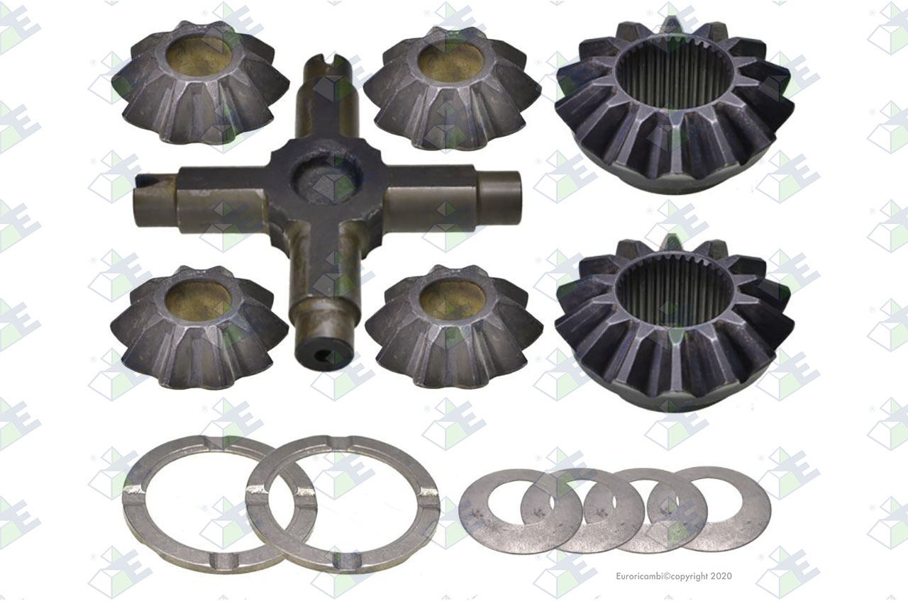 DIFFERENTIAL GEAR KIT suitable to EUROTEC 56000530