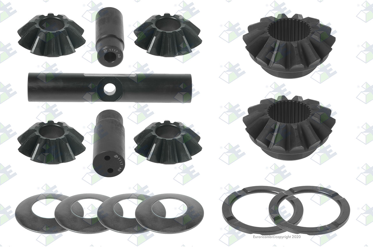 DIFFERENTIAL GEAR KIT suitable to EUROTEC 56000463