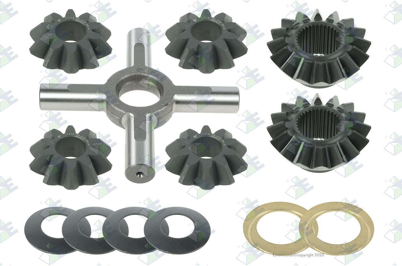 DIFFERENTIAL GEAR KIT suitable to MERCEDES-BENZ 3143500026