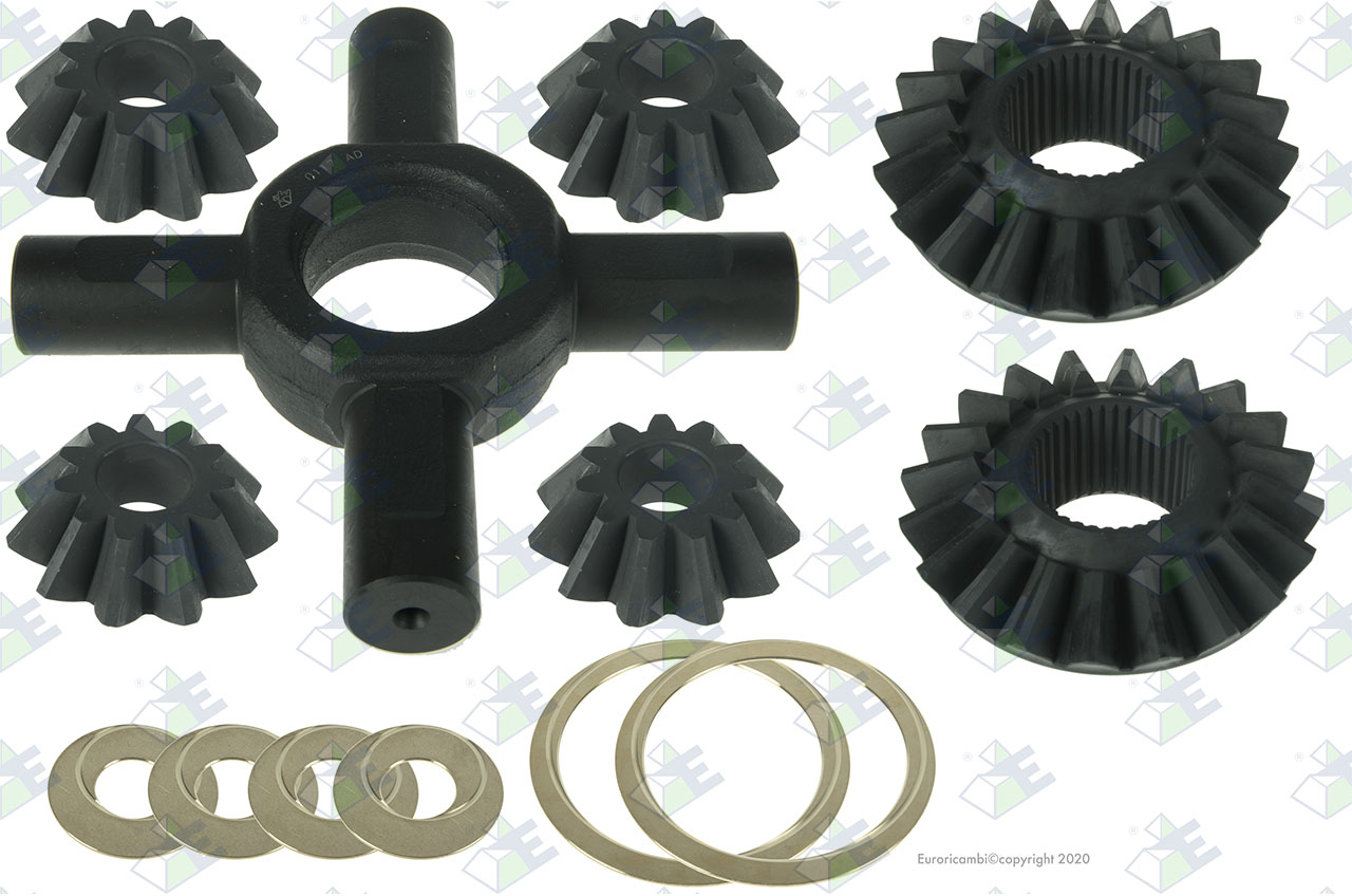 DIFFERENTIAL GEAR KIT suitable to EUROTEC 60000307