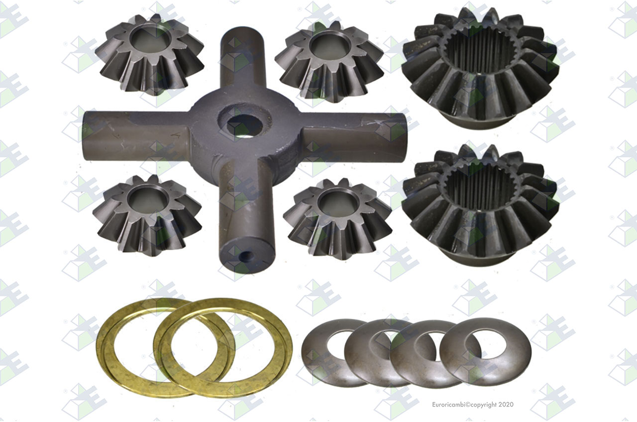 DIFFERENTIAL GEAR KIT suitable to EUROTEC 60000318