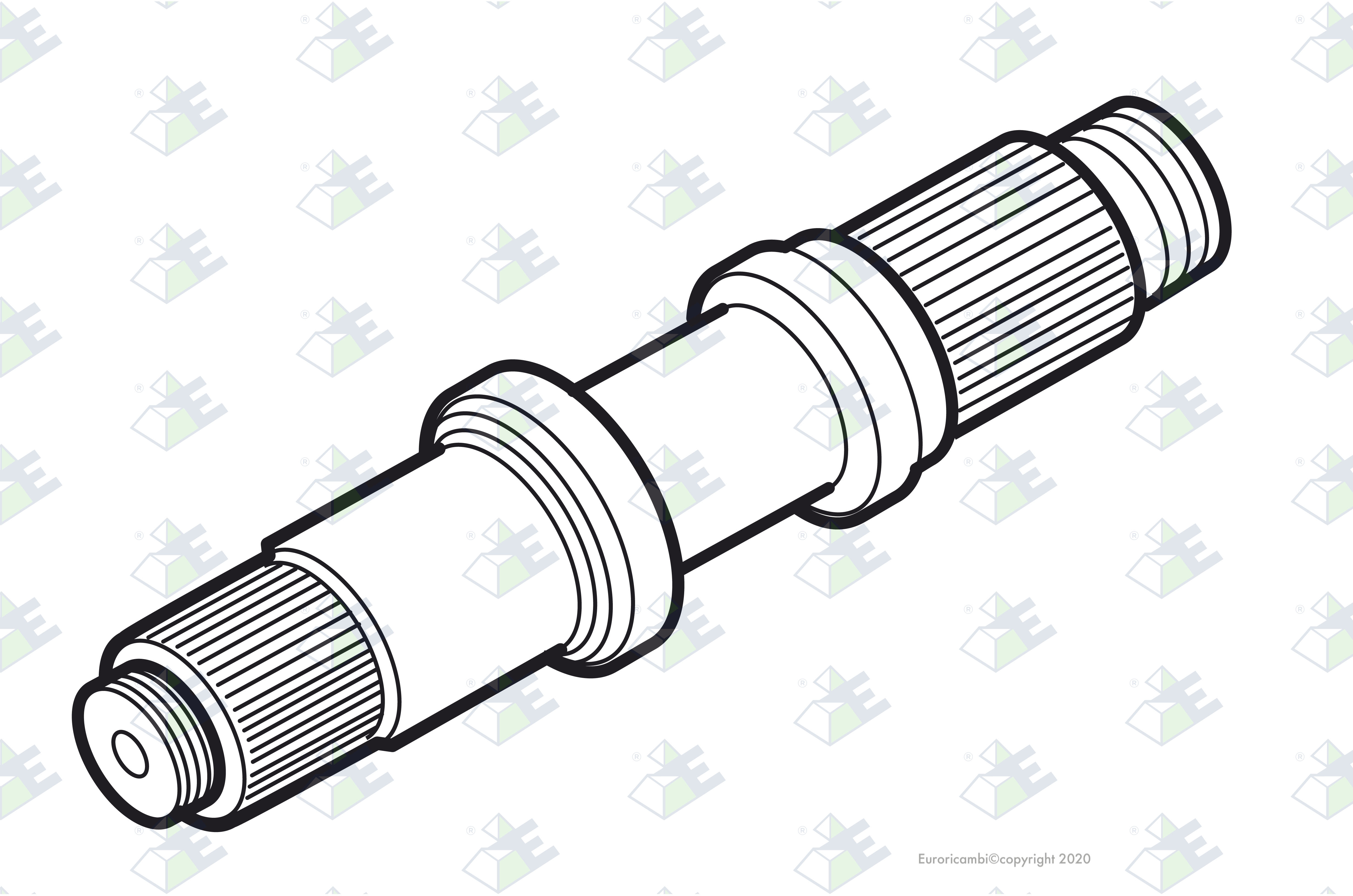 SHAFT suitable to MERCEDES-BENZ 3433530335