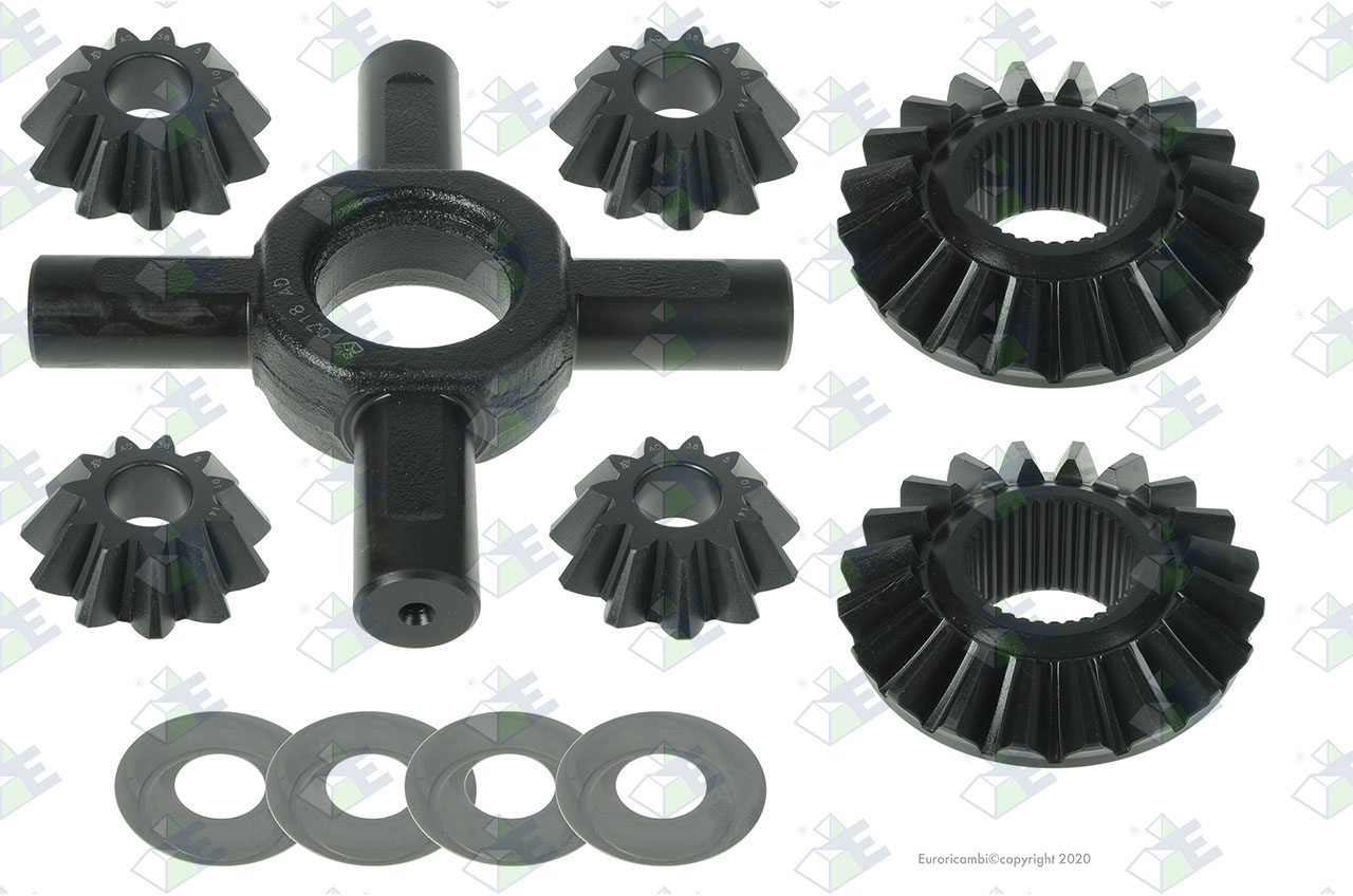 DIFFERENTIAL GEAR KIT suitable to EUROTEC 60000867