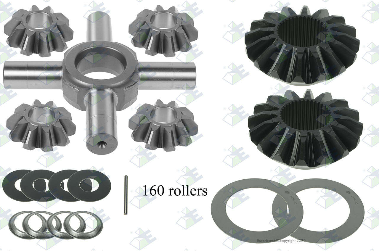DIFFERENTIAL REPAIR KIT suitable to MERCEDES-BENZ 9703500040