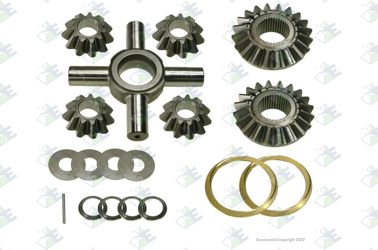 DIFFERENTIAL GEAR KIT suitable to EUROTEC 60004453