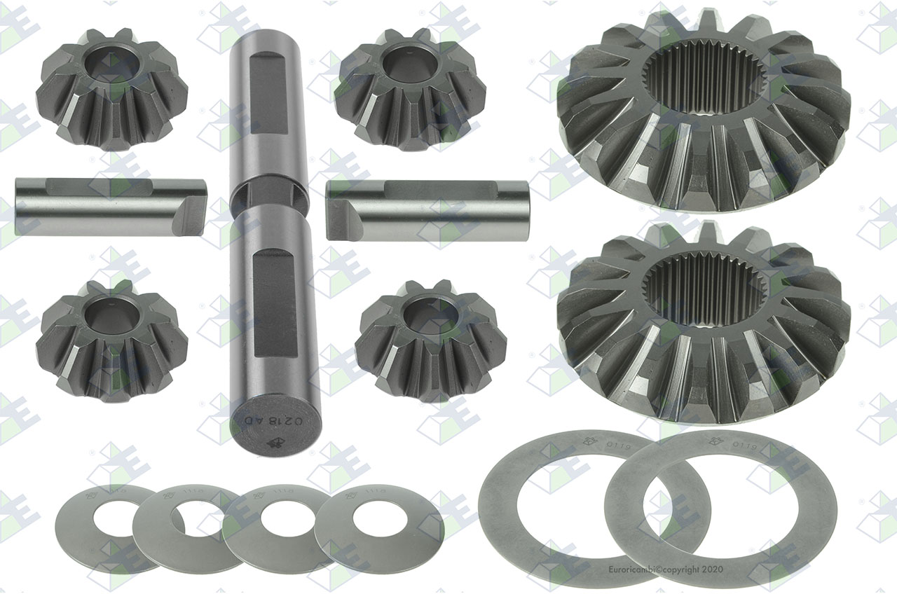 DIFF.GEAR KIT HL 2 suitable to EUROTEC 60005944