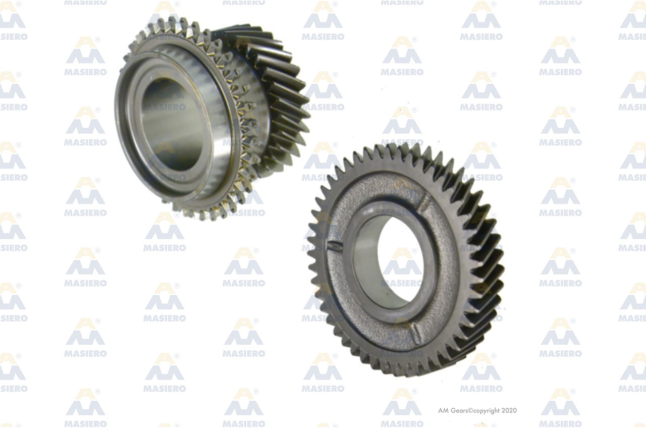 KIT GEAR 6TH D.35-30X47 suitable to RENAULT CAR 60200