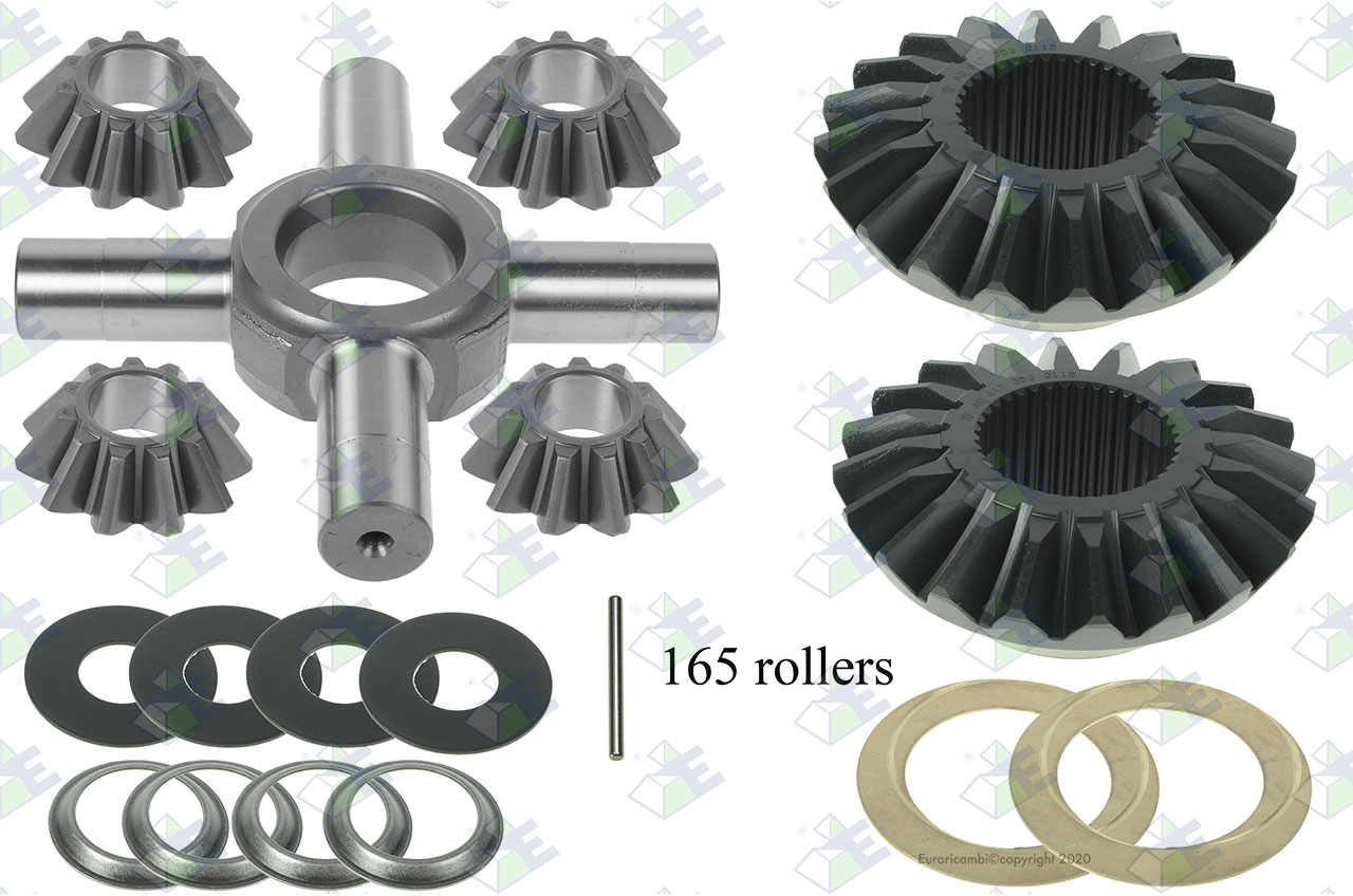 DIFFERENTIAL REPAIR KIT suitable to MERCEDES-BENZ 6153500040
