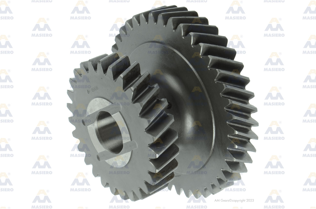 DOUBLE GEAR 27/41 T. suitable to EURORICAMBI 83540004