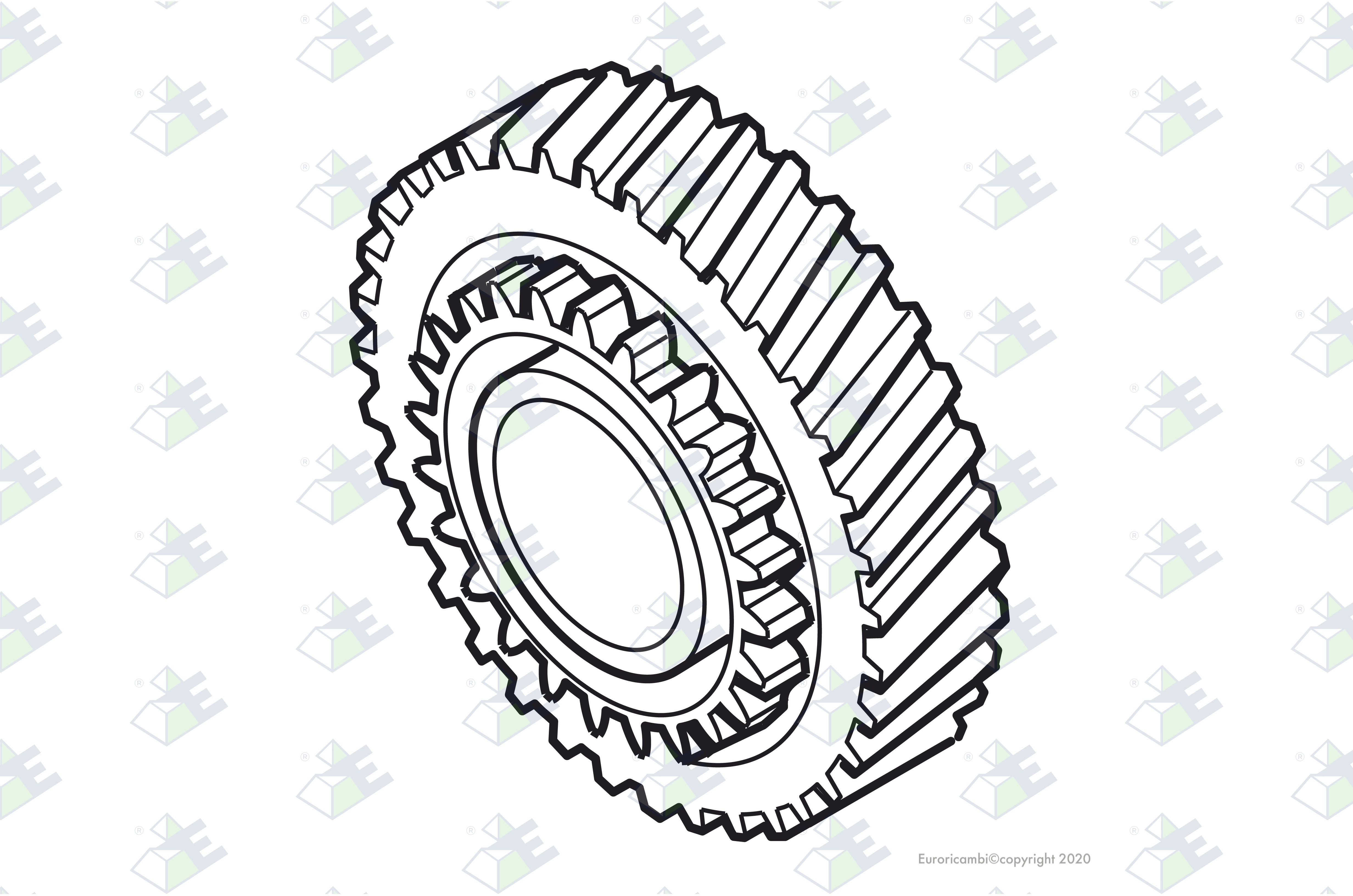 GEAR 1ST SPEED 39 T. suitable to MERCEDES-BENZ 3142620211