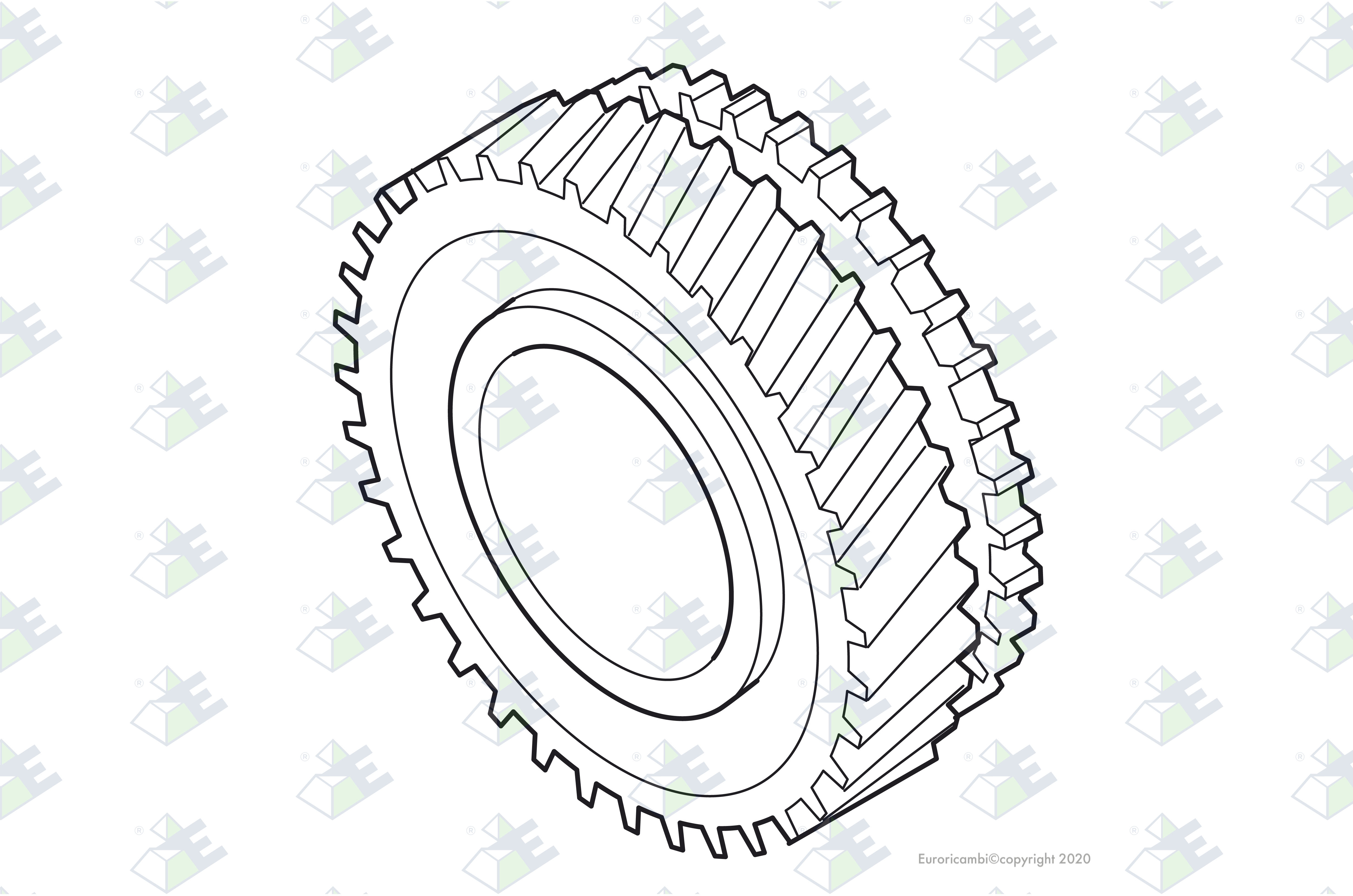 GEAR 3RD SPEED 28 T. suitable to EUROTEC 60001797