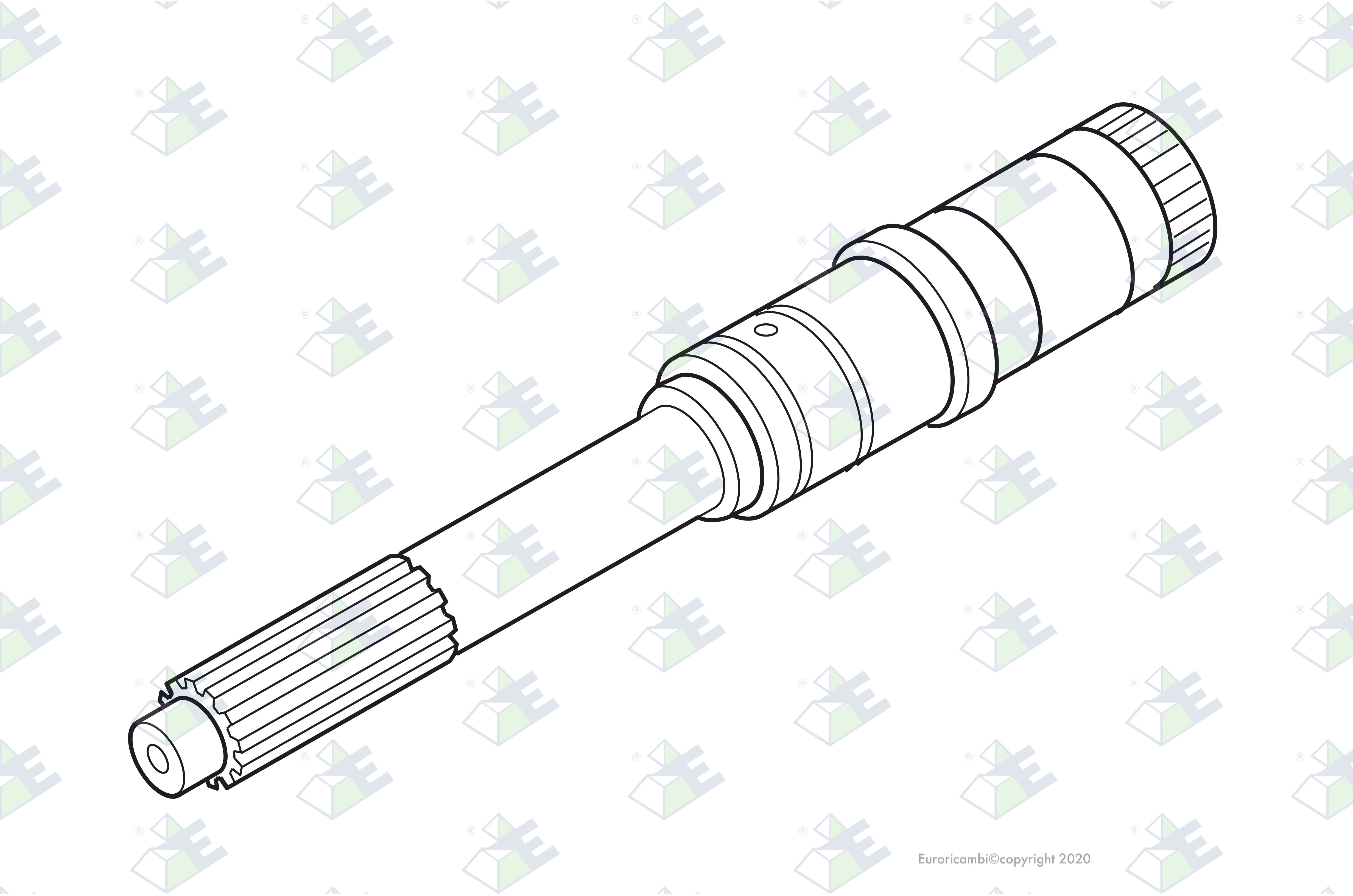 INPUT SHAFT GV suitable to EUROTEC 60002233