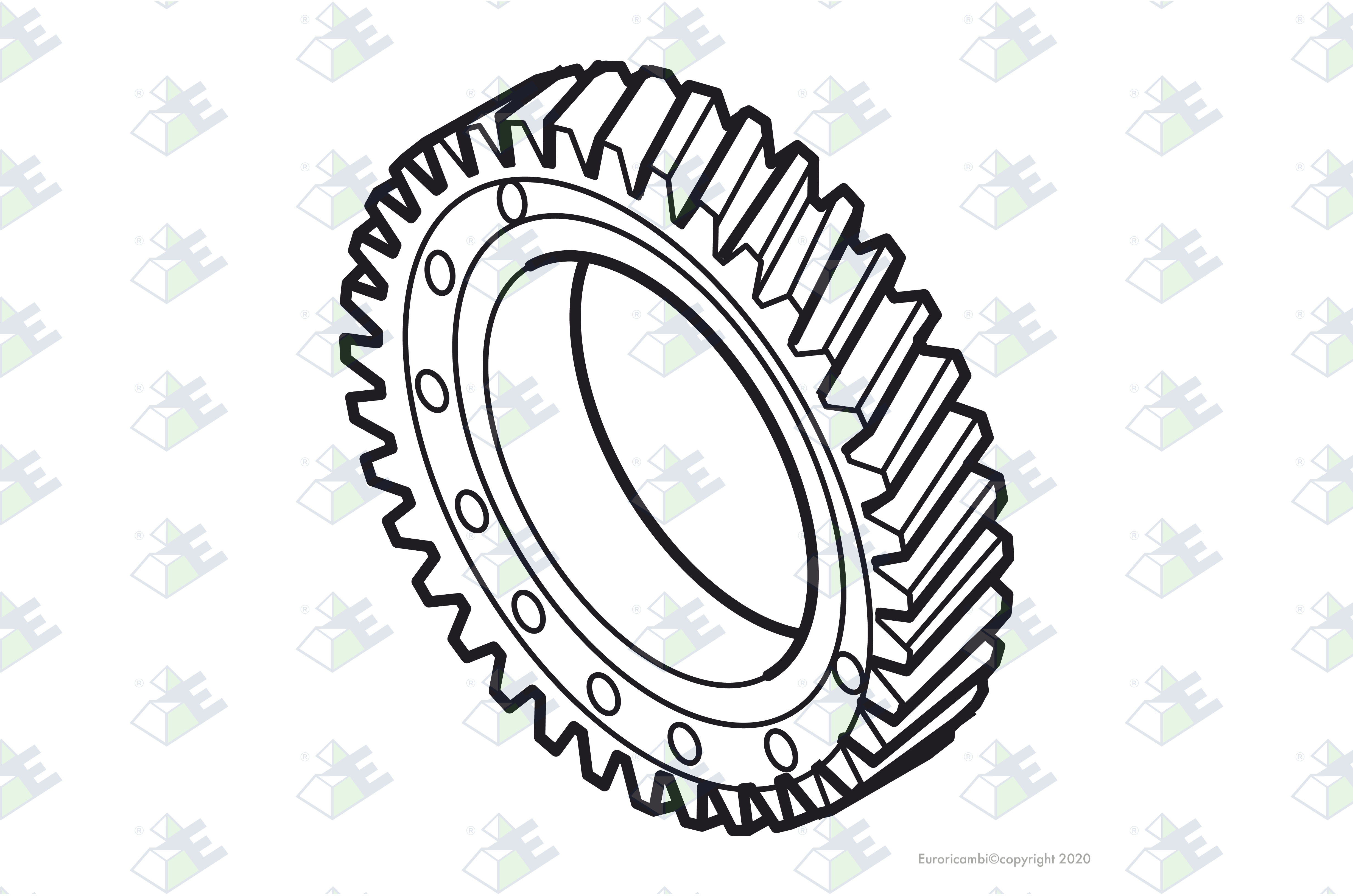 GEAR 2ND SPEED 39 T. suitable to AM GEARS 72820