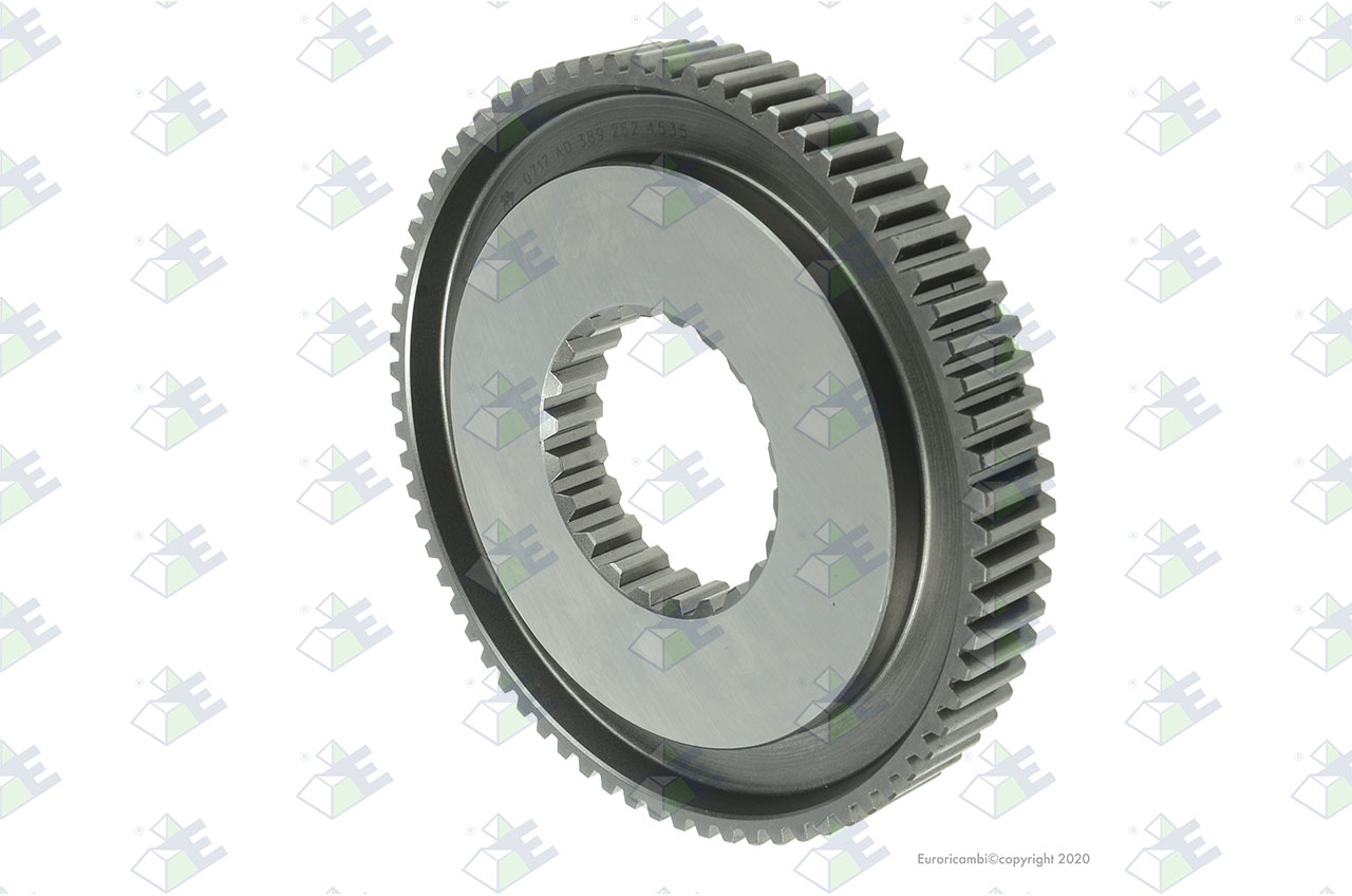 SYNCHRONIZER HUB 72 T. suitable to MERCEDES-BENZ 3892624535