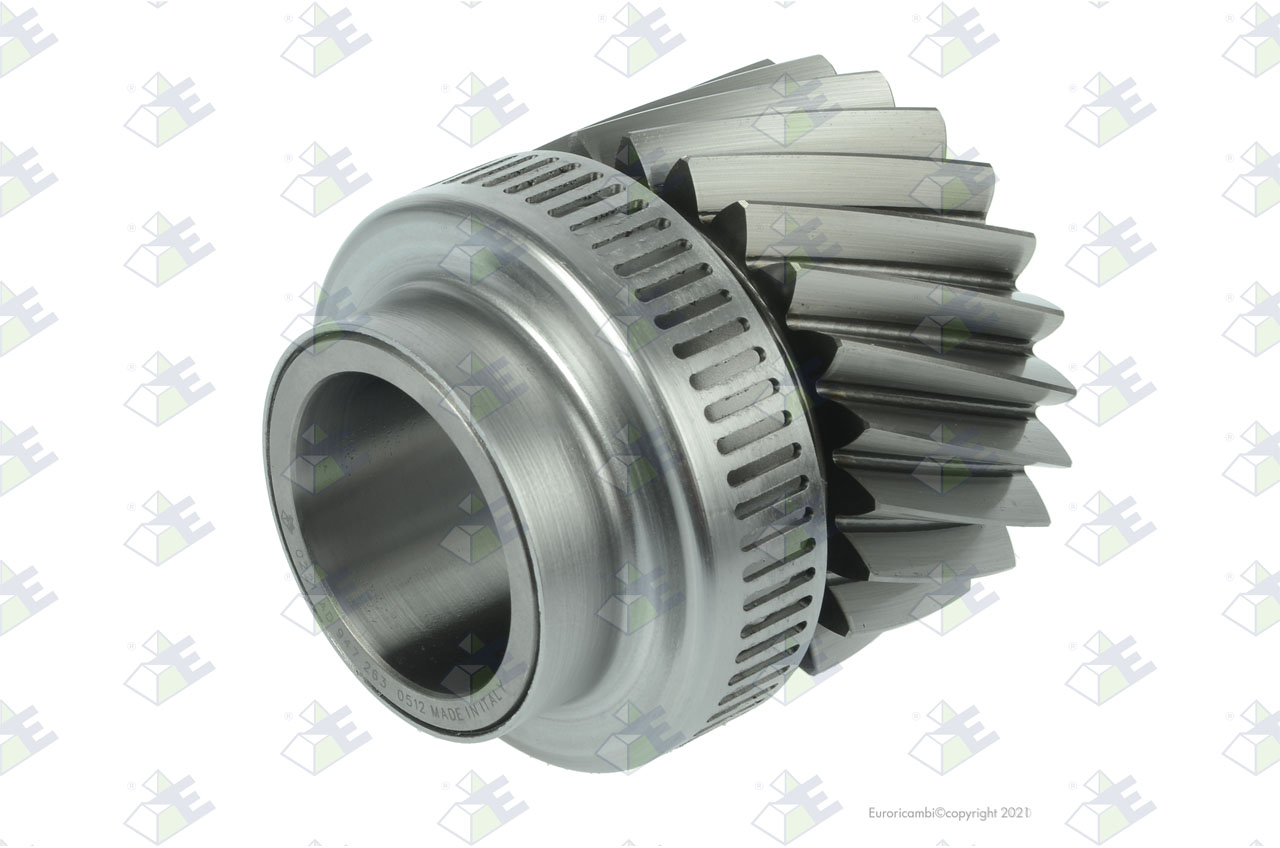 GEAR KIT 2ND SPEED 23 T. suitable to EUROTEC 60005105