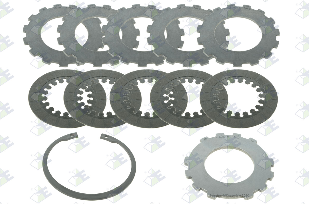 DISK KIT suitable to MERCEDES-BENZ 9602620191