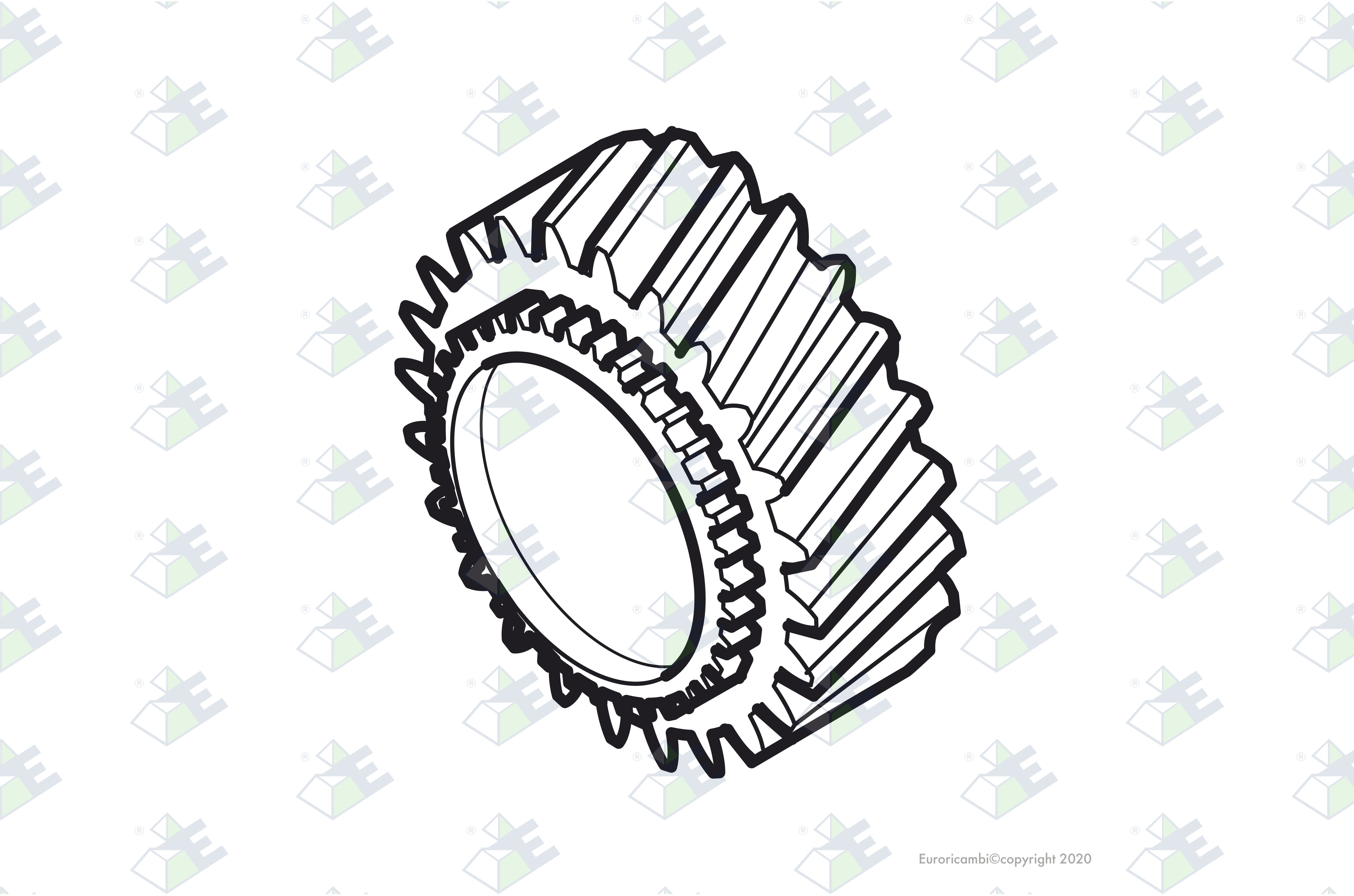 GEAR 6TH SPEED 23 T. suitable to MERCEDES-BENZ 9742620116