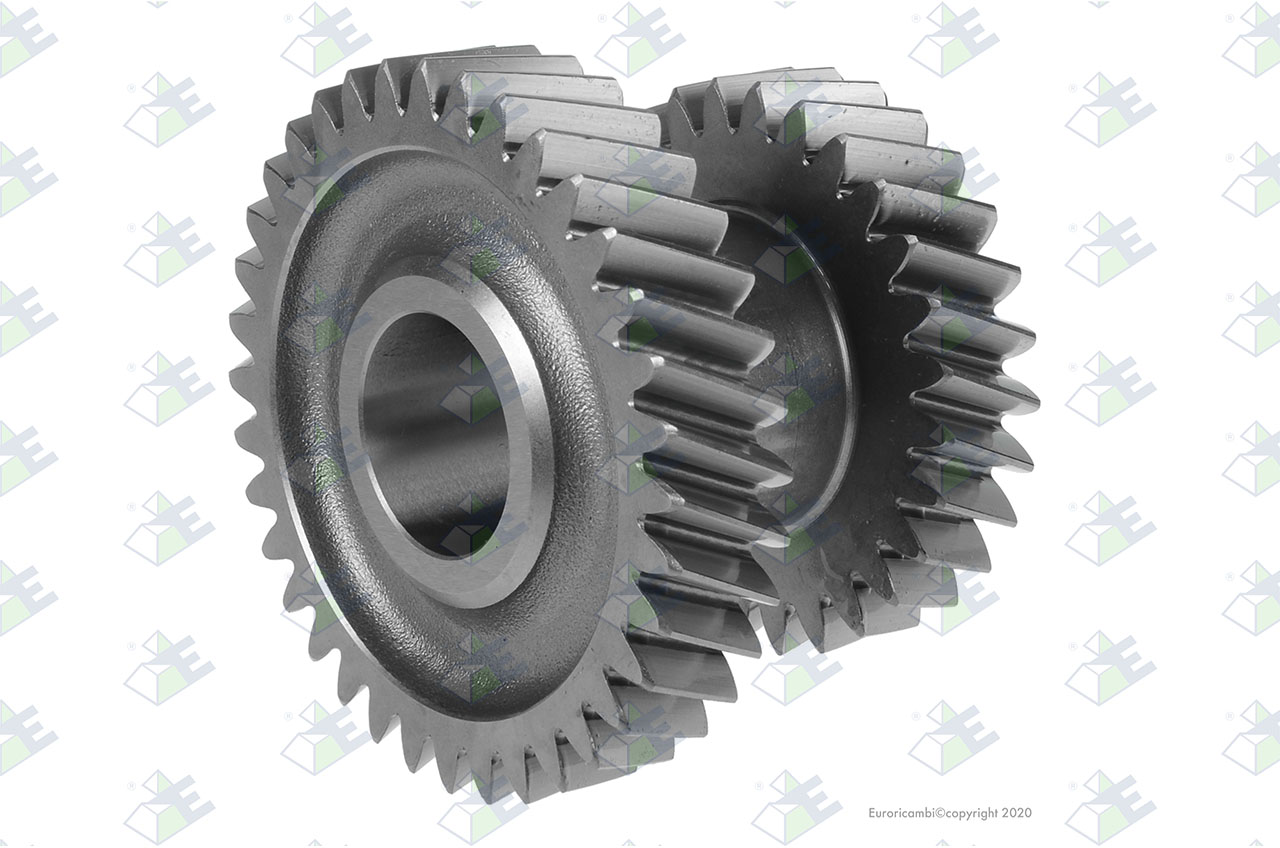 DOUBLE GEAR 28/36 T. suitable to EUROTEC 60006489