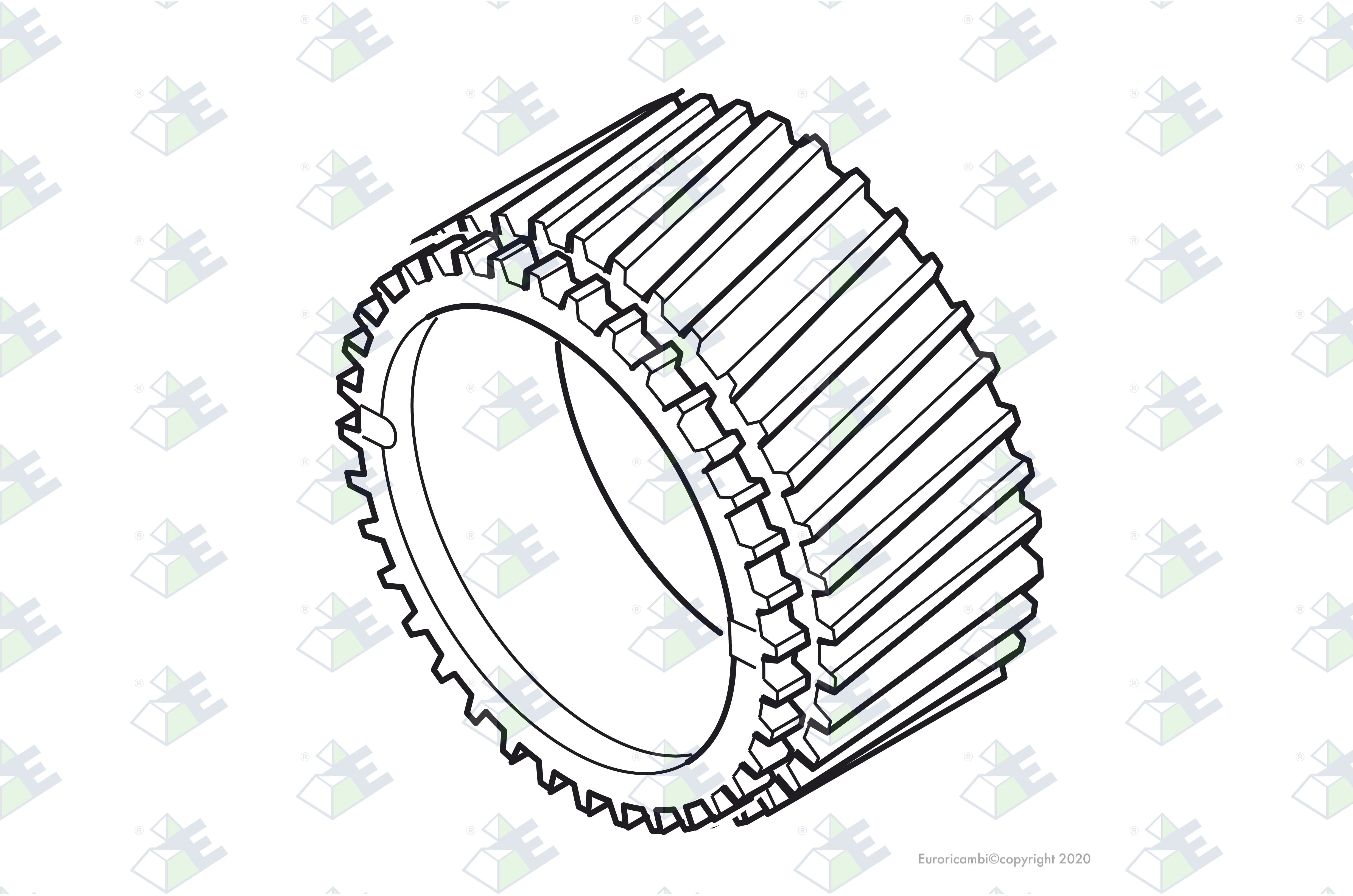 GEAR 6TH SPEED 26/48 T. suitable to EUROTEC 60005318
