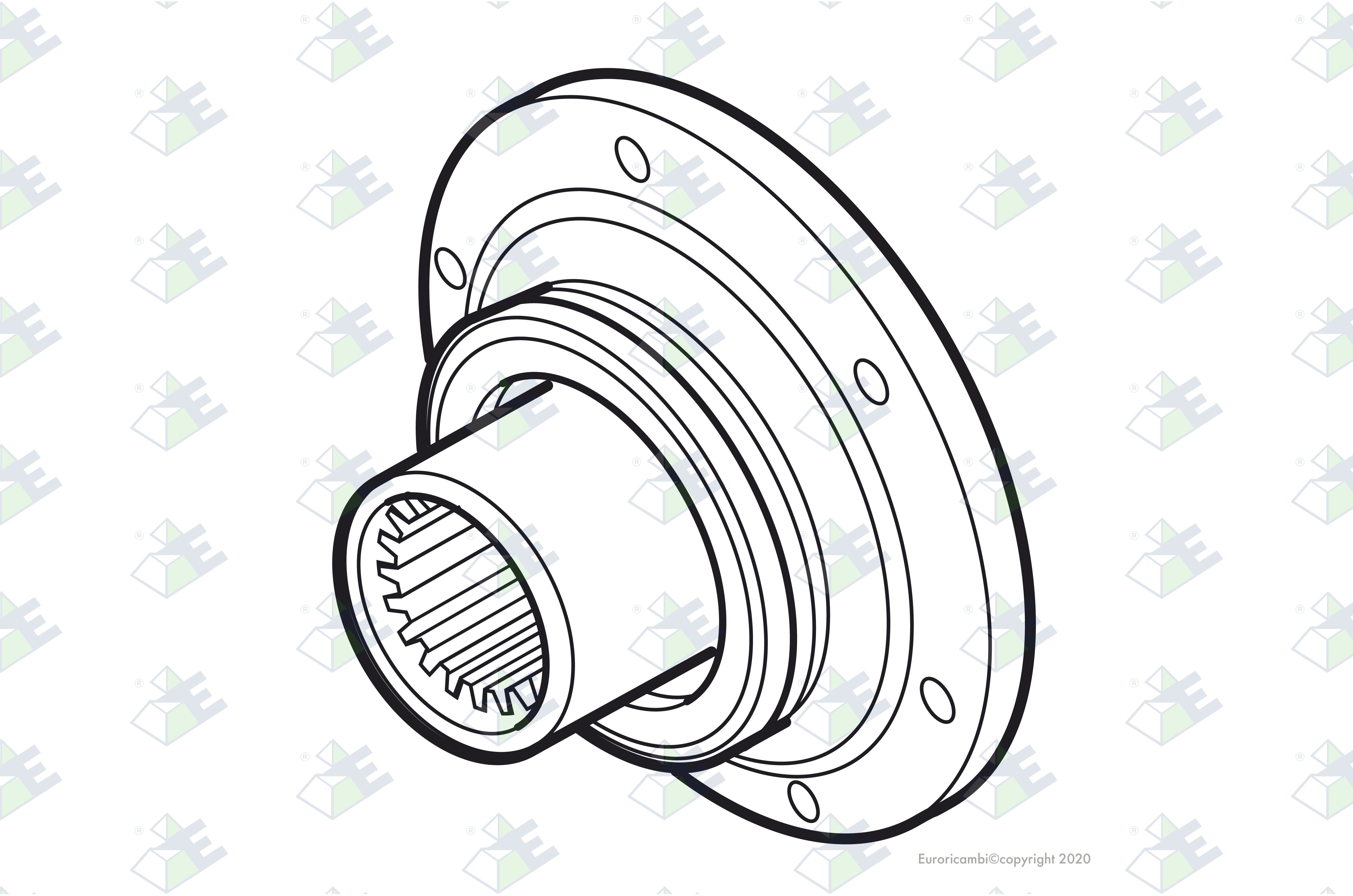 OUTPUT FLANGE D.150 suitable to AM GEARS 79106