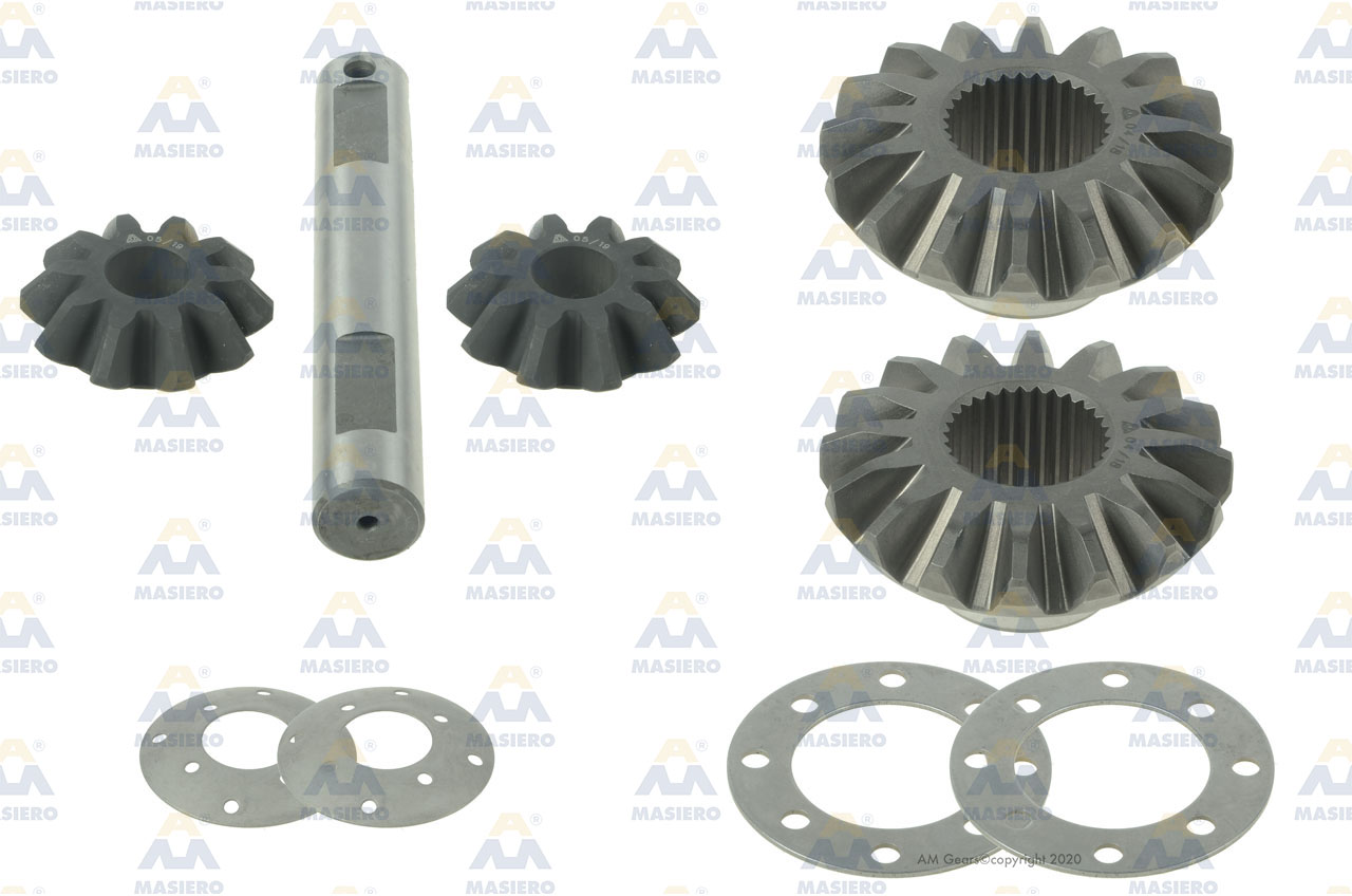 DIFFERENTIAL GEAR KIT suitable to EURORICAMBI 83170210