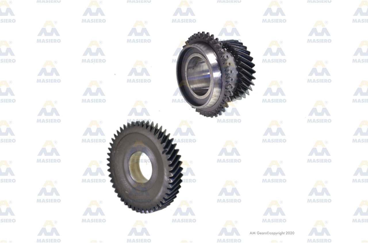KIT GEAR 6TH D.35-47X28 suitable to RENAULT CAR 61072