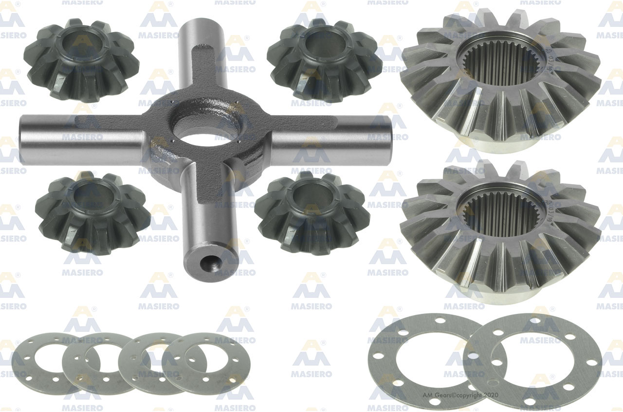 DIFFERENTIAL GEAR KIT suitable to EURORICAMBI 83170209