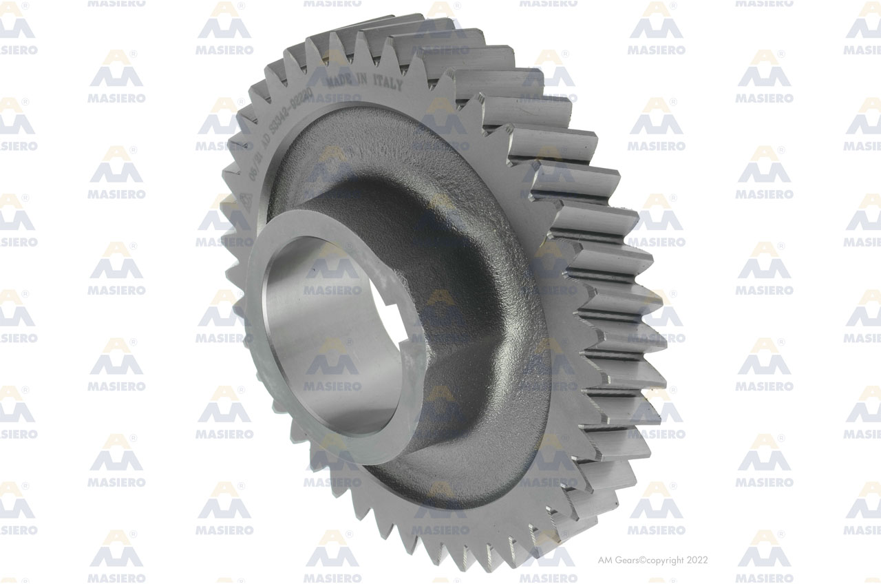 GEAR 6TH SPEED 43 T. suitable to EURORICAMBI 44530131