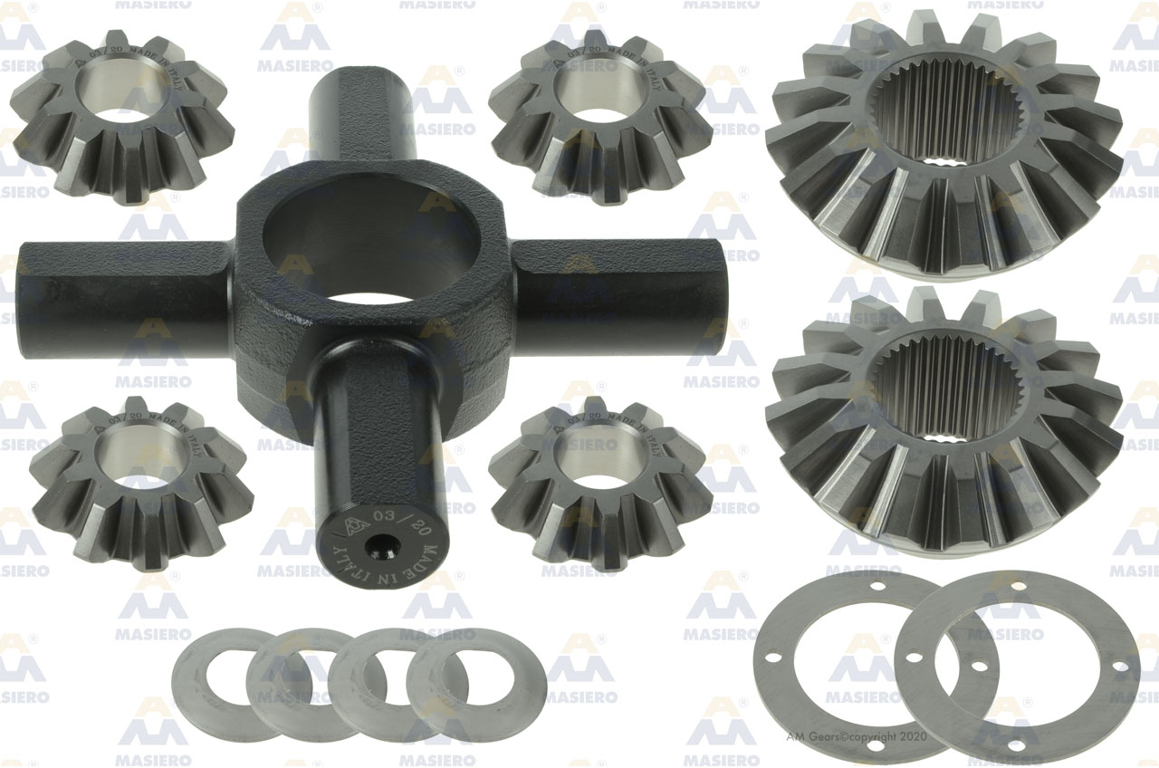 DIFFERENTIAL KIT 37 T. suitable to EURORICAMBI 42170166