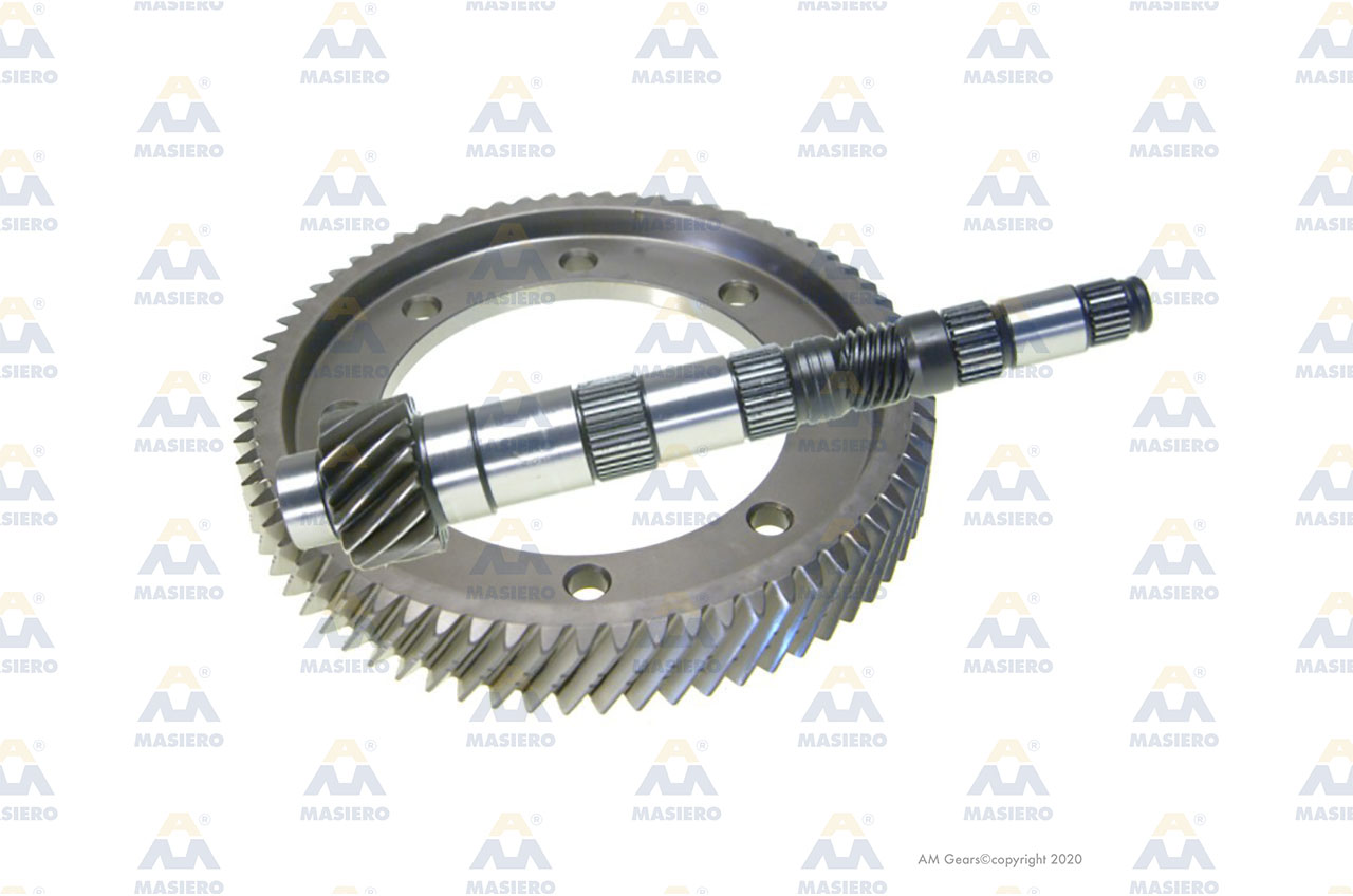 PINION GEAR SET 68:16 suitable to VOLKSWAGEN 02K409143H