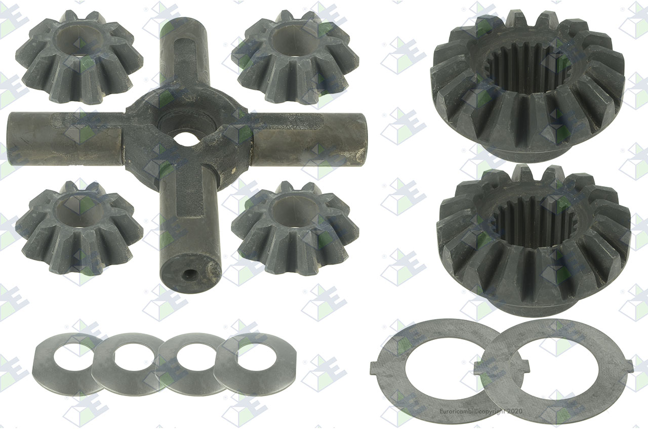 DIFFERENTIAL GEAR KIT suitable to EUROTEC 70000088
